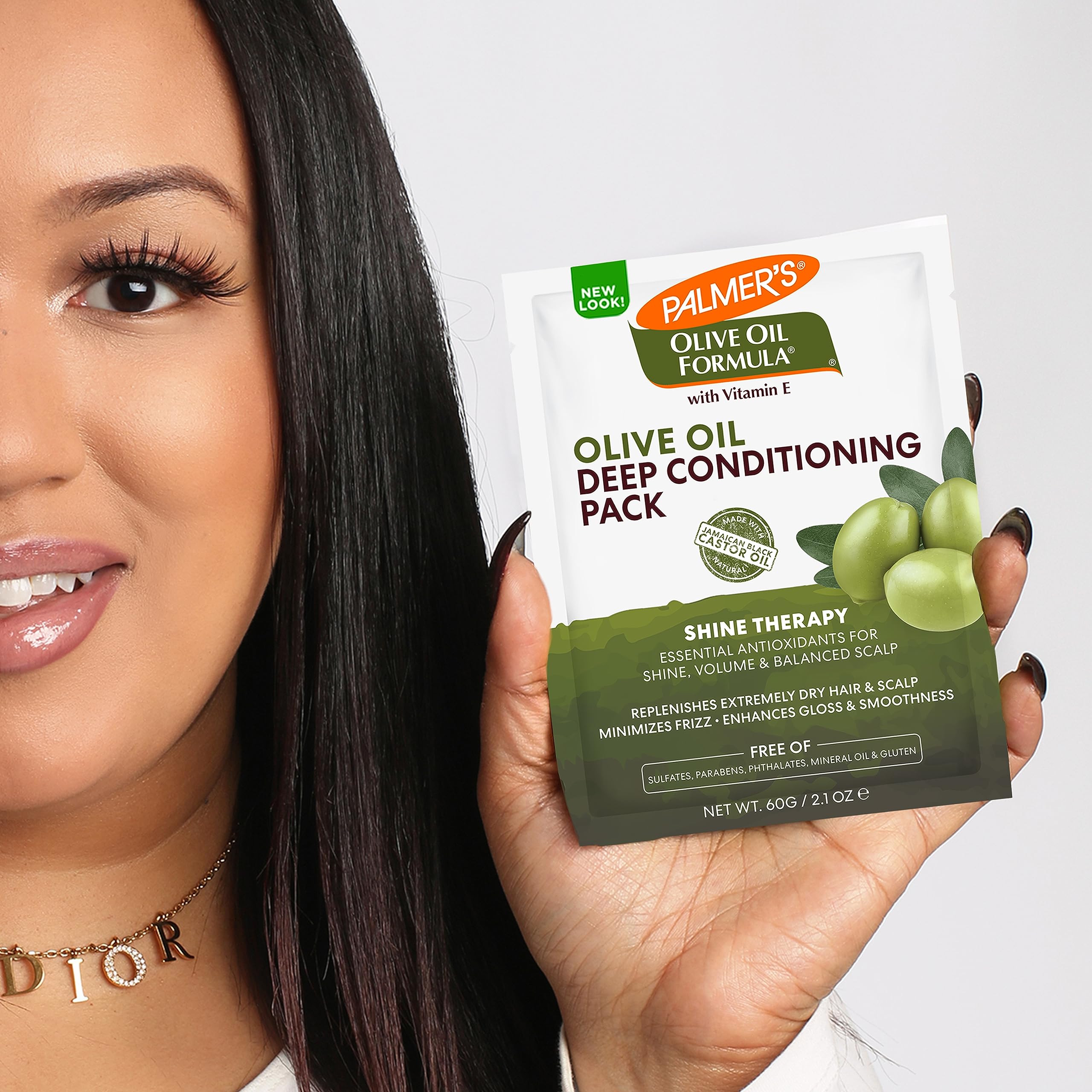 Palmer's Olive Oil Formula Deep Conditioner Packet 2.1 oz - Thumbnail 3