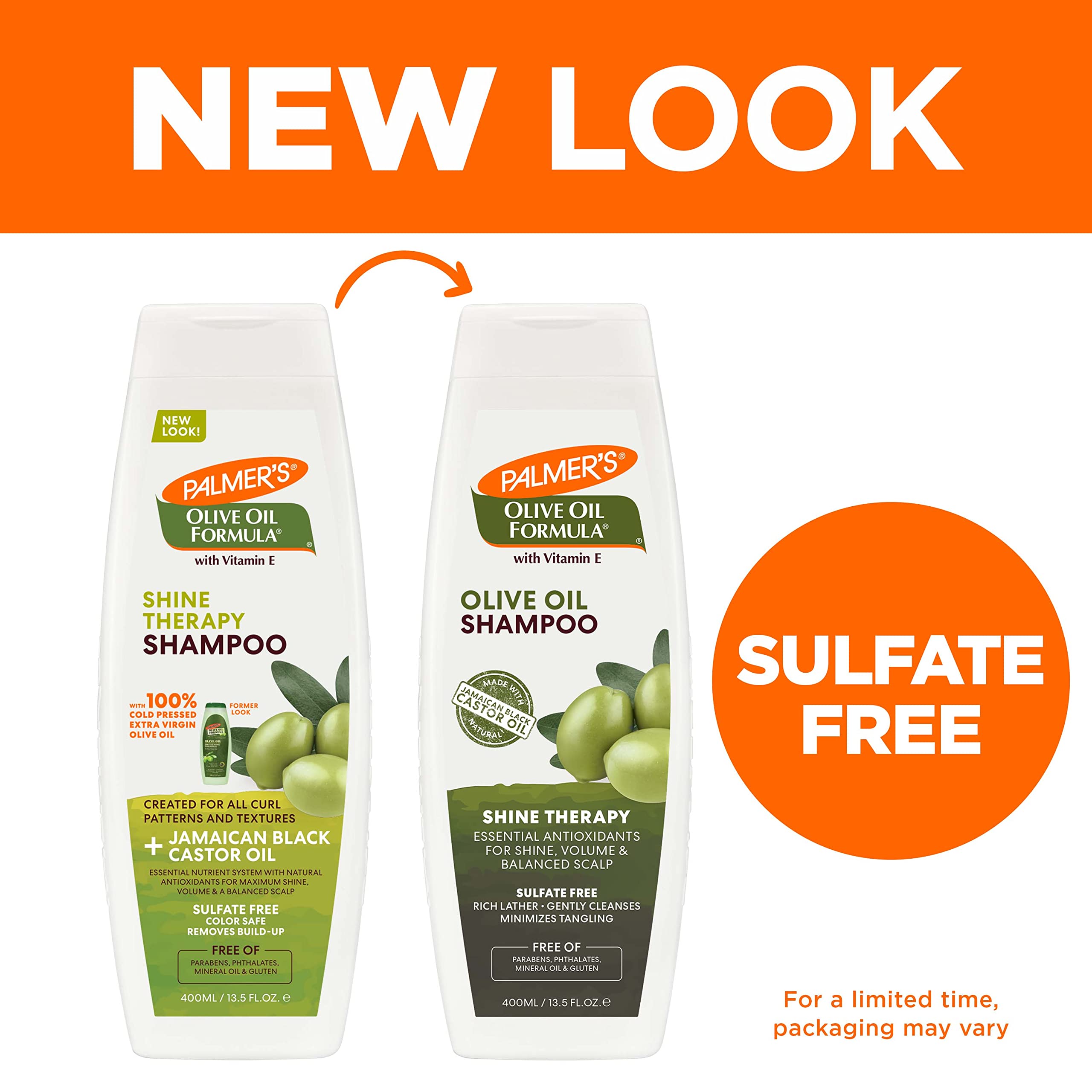 Palmer's Olive Oil Formula Shine Therapy Shampoo . 13.5 oz - Thumbnail 2