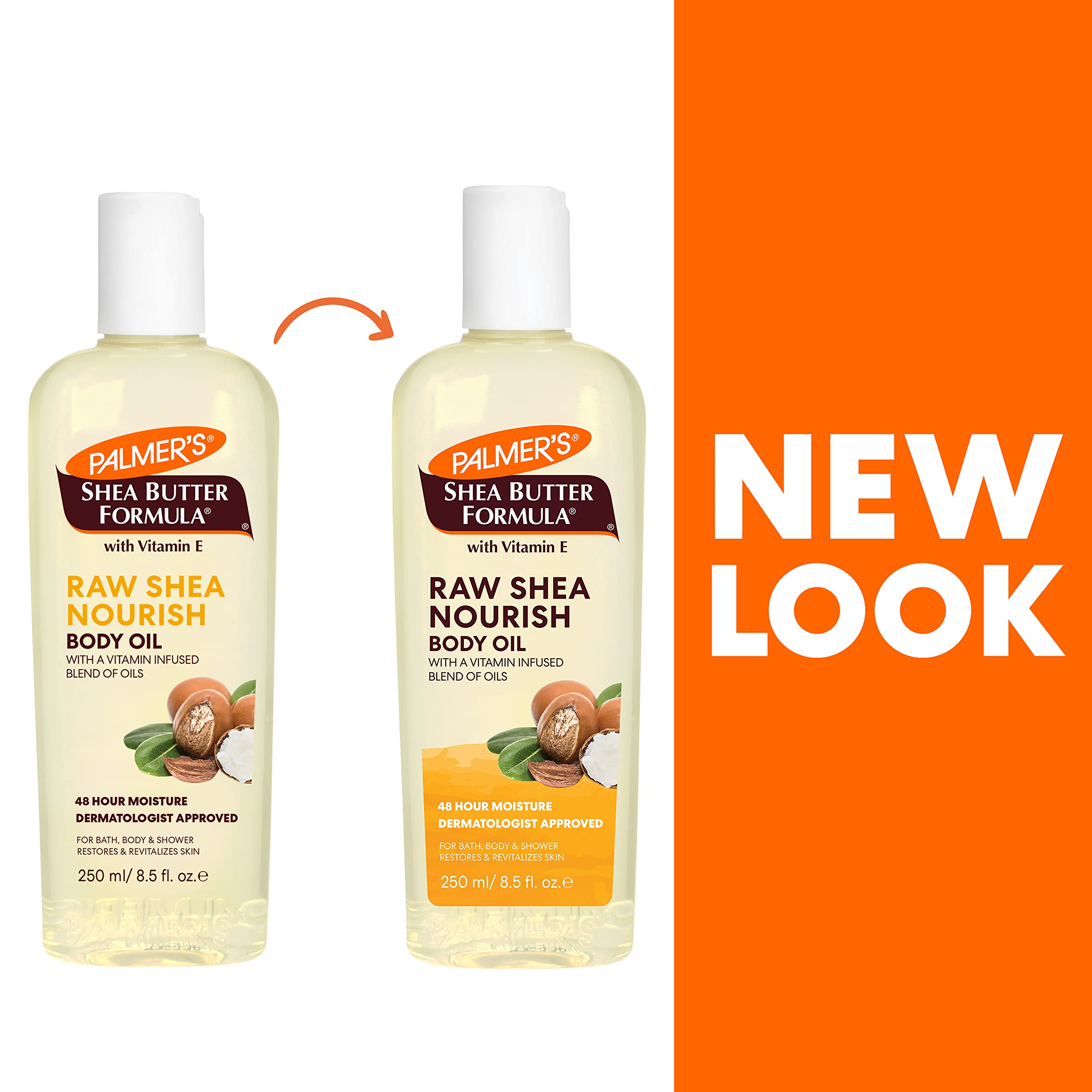 Palmer's Shea Formula Raw Shea Body Oil With Vitamin E Deep Body Moisturizer To - Thumbnail 2