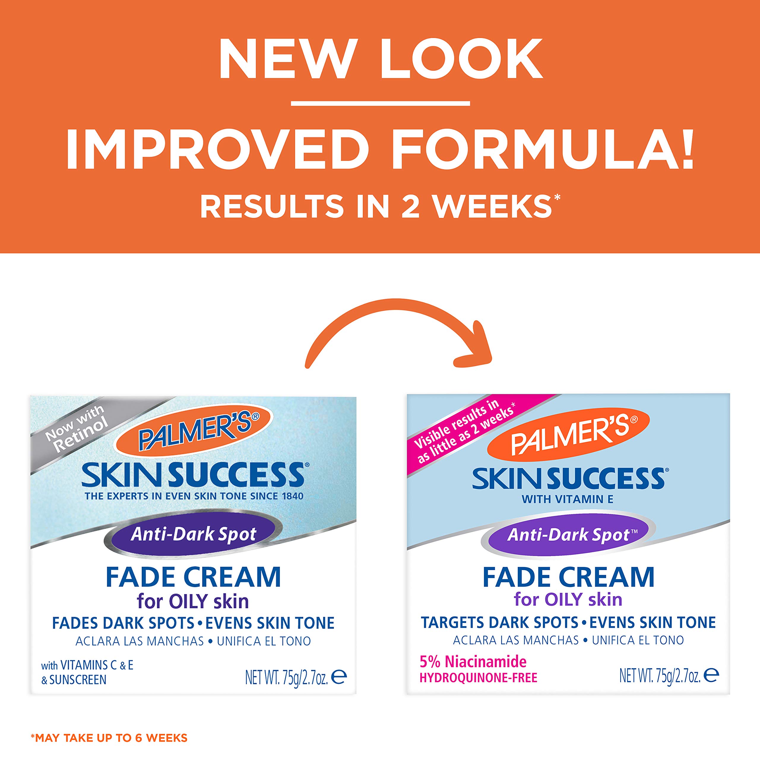 Palmer's Skin Success Tone Correcting Fade Cream for Oily Skin . 2.7 oz - Thumbnail 1