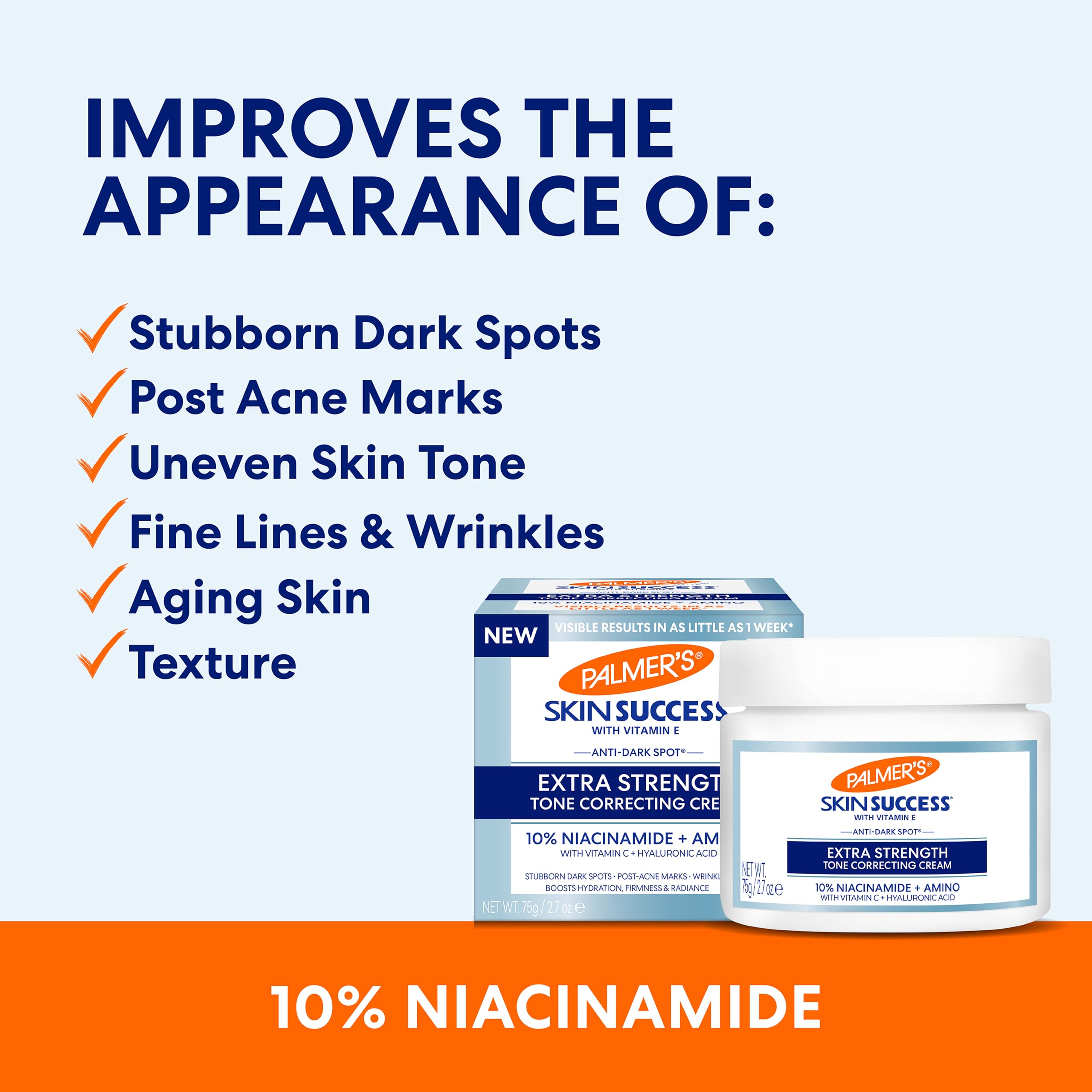 Palmer's Skin Success Extra Strength Tone Correcting Face Cream 2.7 Fl Oz Dark - Thumbnail 2