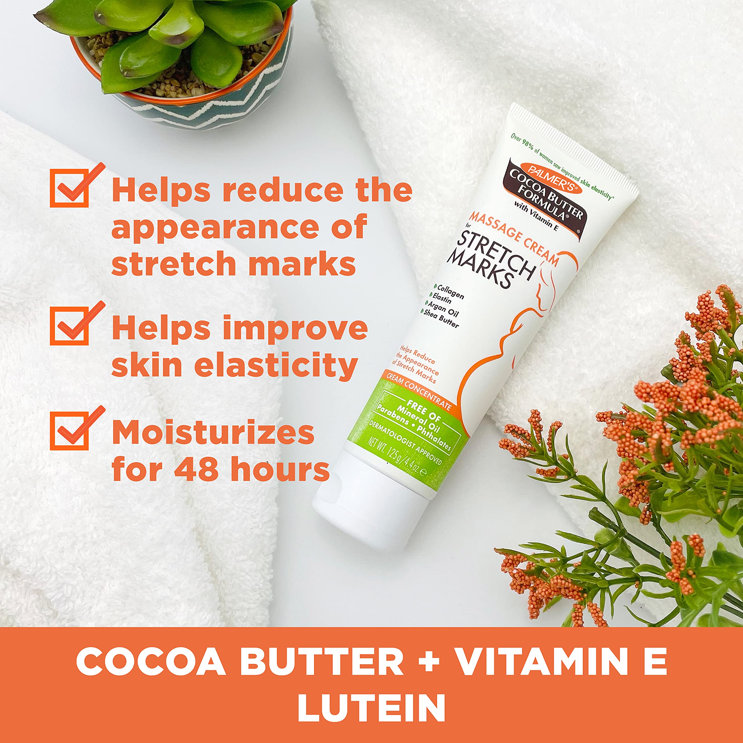 Palmer's Cocoa Butter Formula Massage Cream for Stretch Marks . 4.4 oz