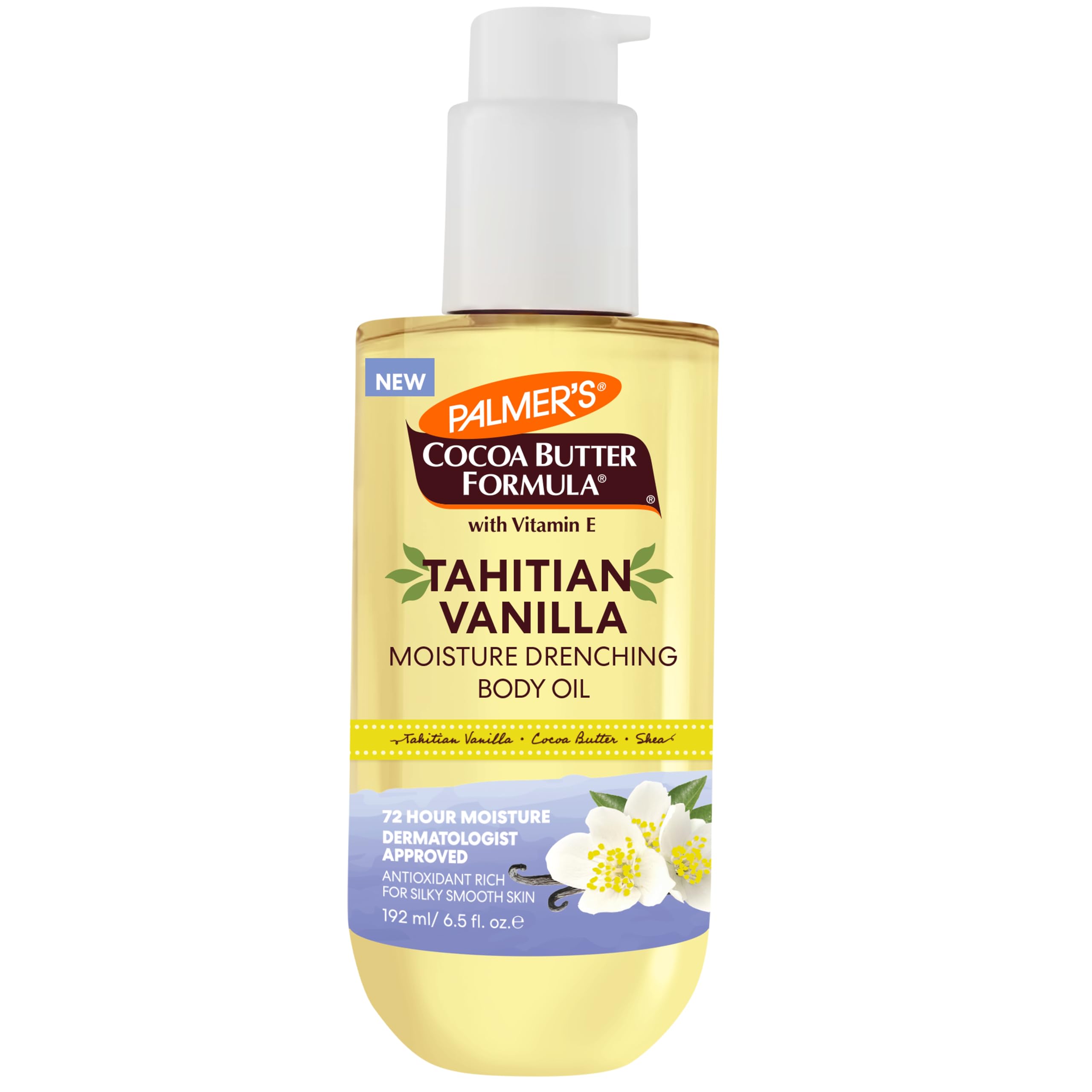 Palmer's Cocoa Butter Formula Body Oil Moisture Drenching Tahitian Vanilla 72hr