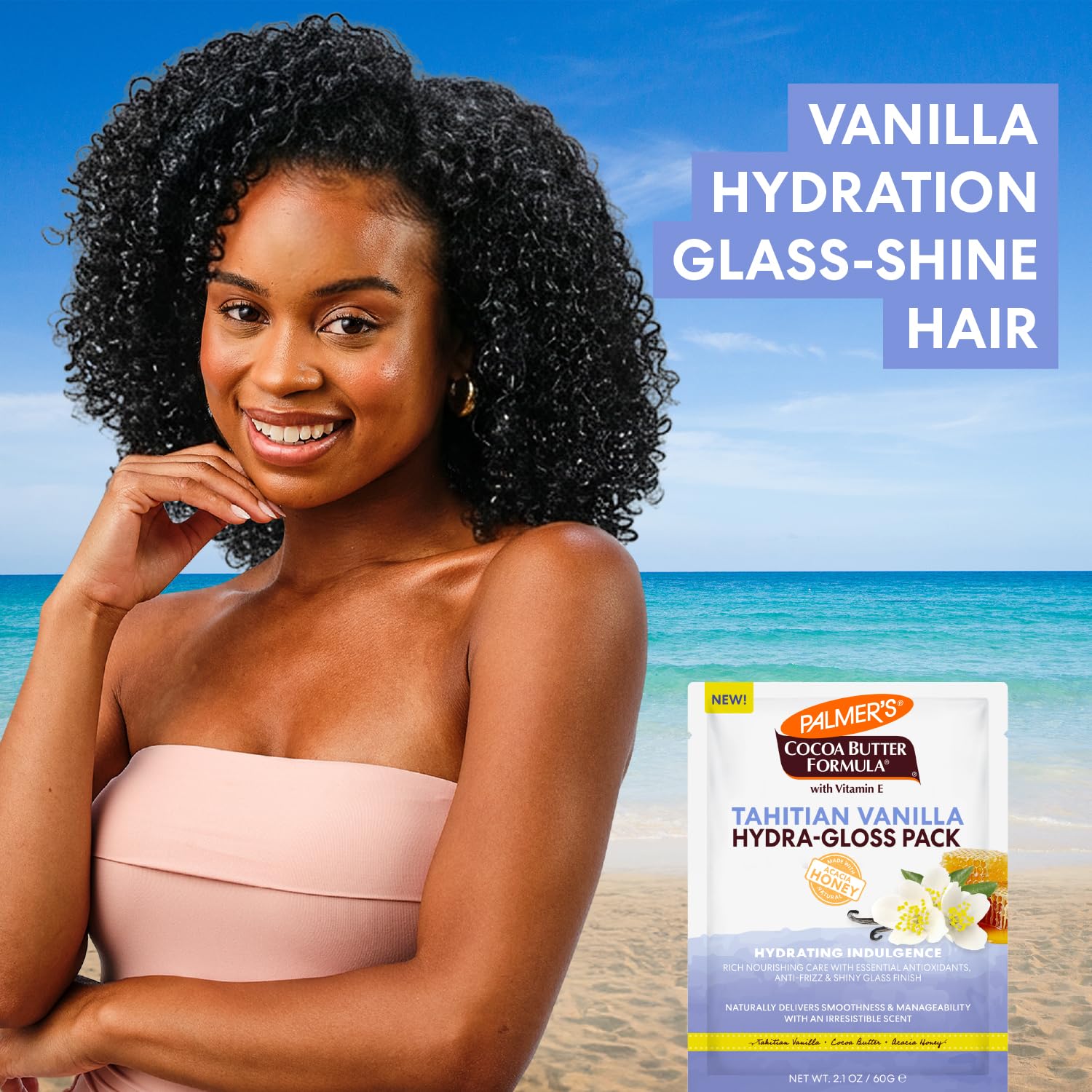 Palmer's Cocoa Butter Formula Tahitian Vanilla Acacia Honey Hydra Gloss Pack - Thumbnail 2
