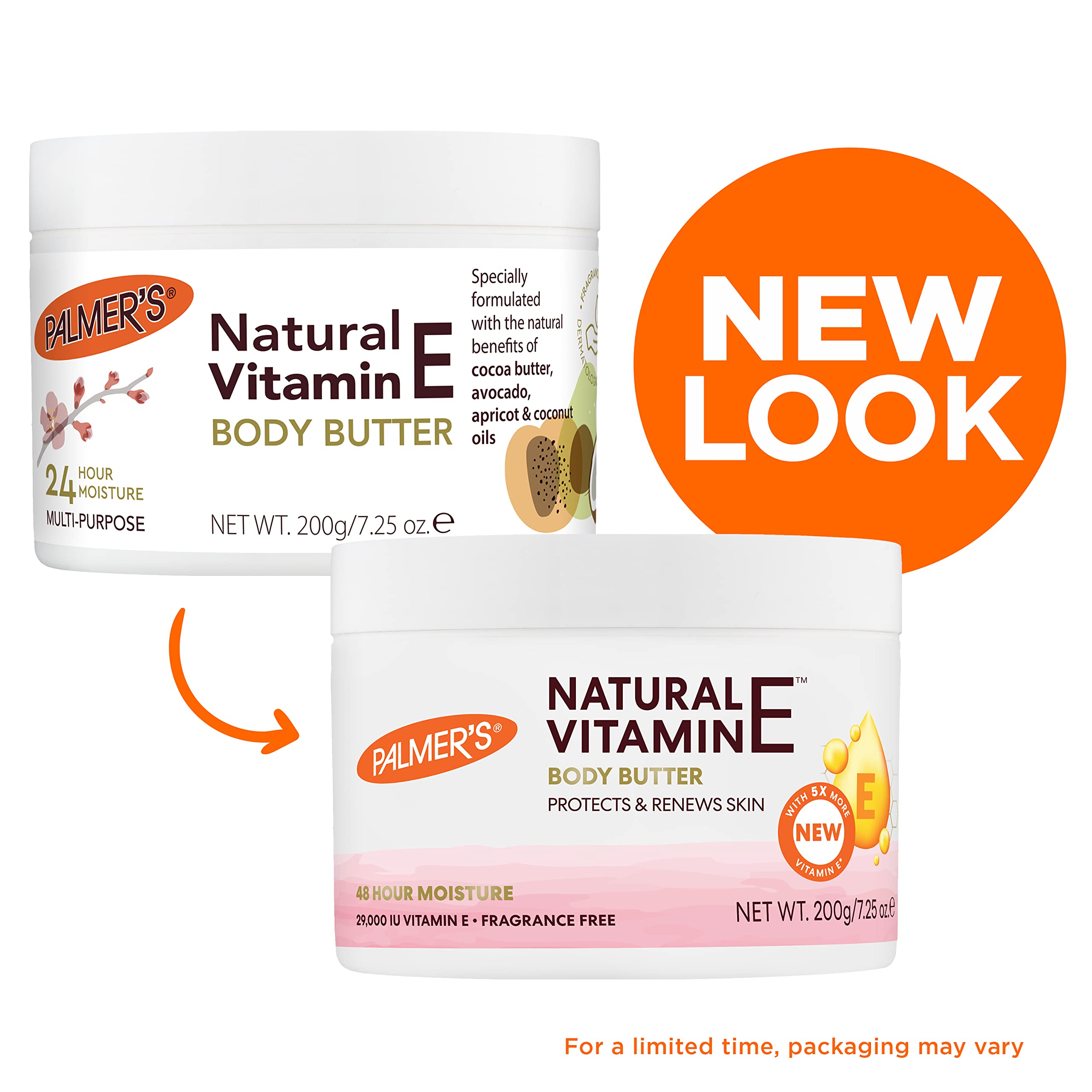 Palmer's Natural Vitamin E Body Butter 7.25 oz - Thumbnail 2