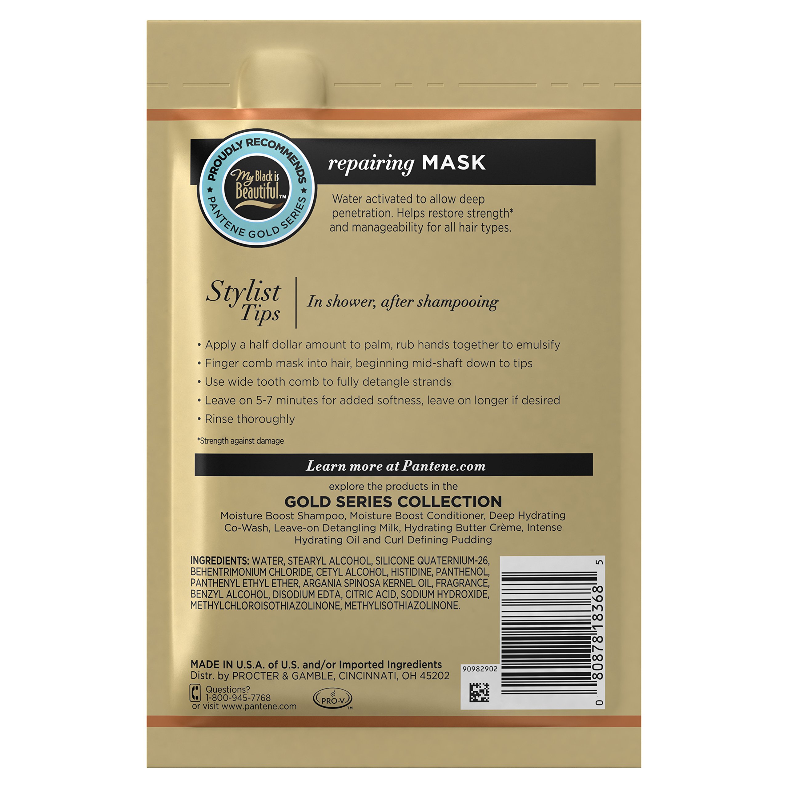 Pant Gold Repairing Mask Dl 10 - Thumbnail 2