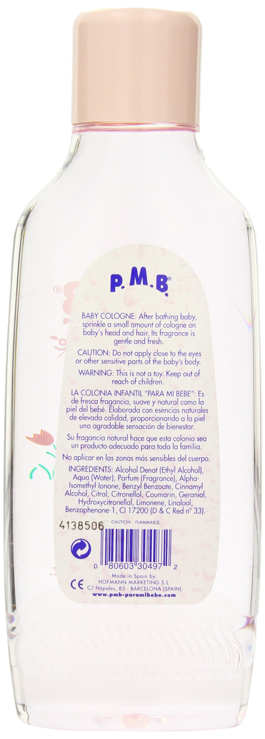 Para Mi Bebe Splash Cologne Girls 25 oz - Thumbnail 2