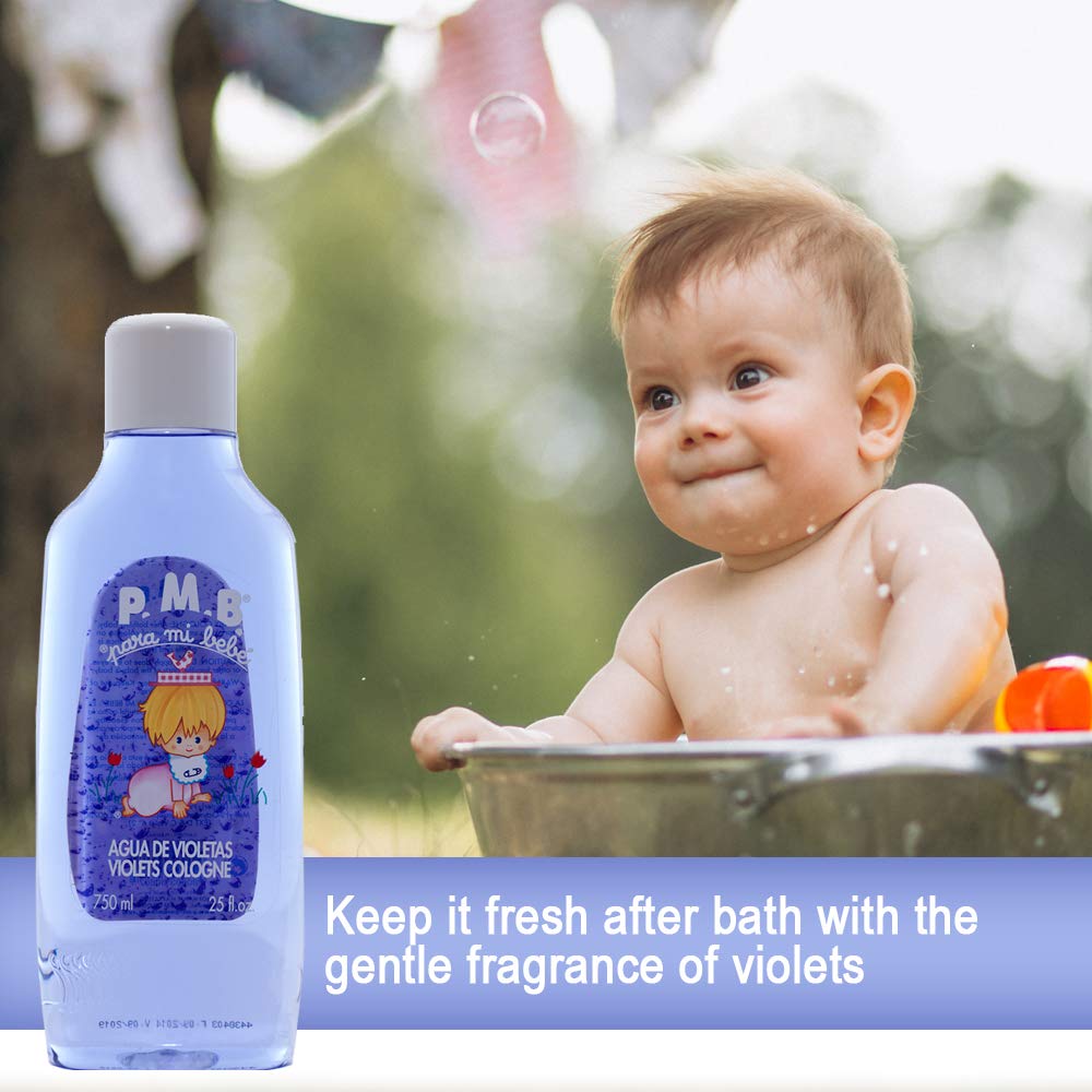 Para Mi Bebe Violet Cologne 25 Fl Oz / Violets Baby Cologne for After Baby's - Thumbnail 3