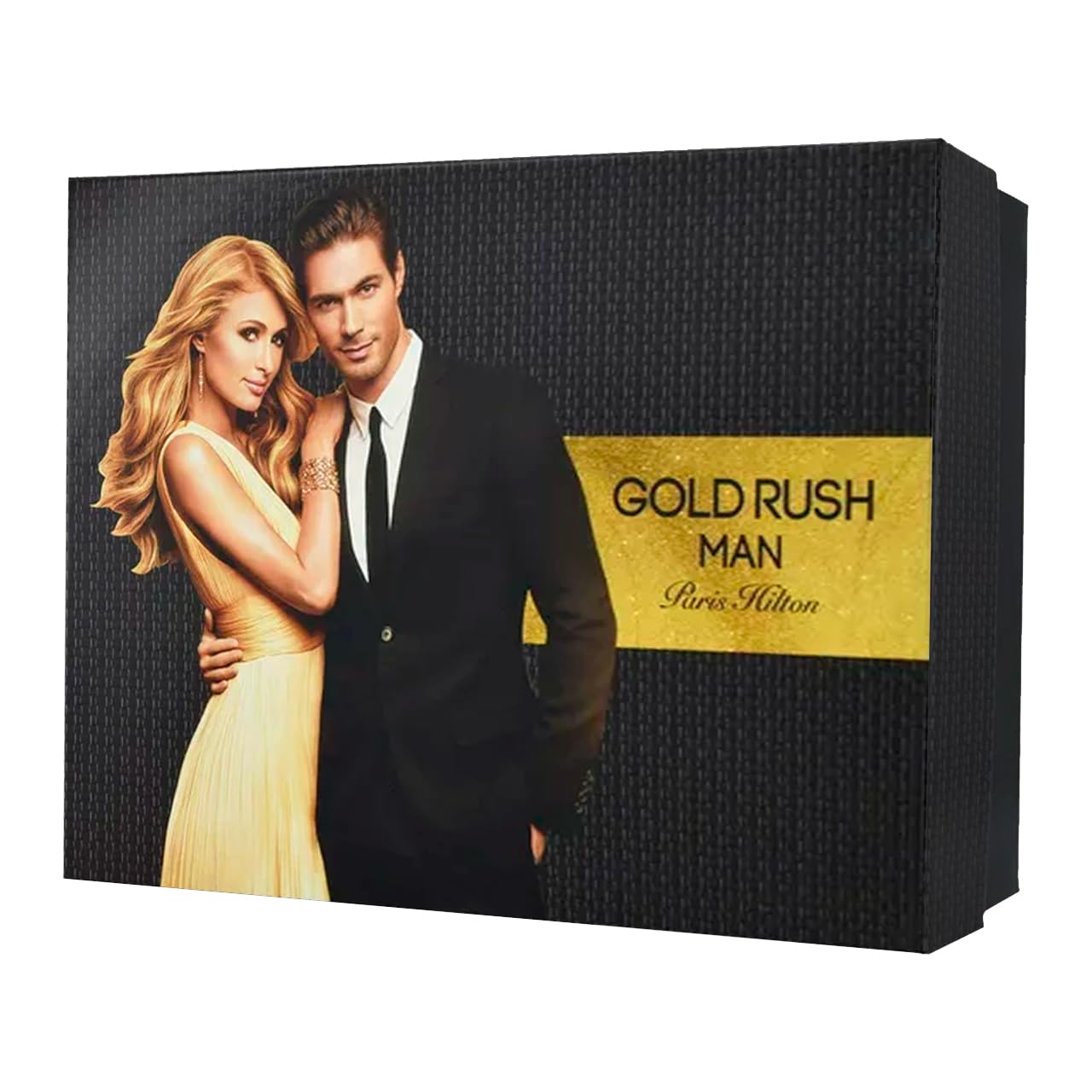 [Set] Gold Paris Hilton Gold Rush Man Men Hair Body Wash Alcohol Free Deodorant Stick - Thumbnail 3