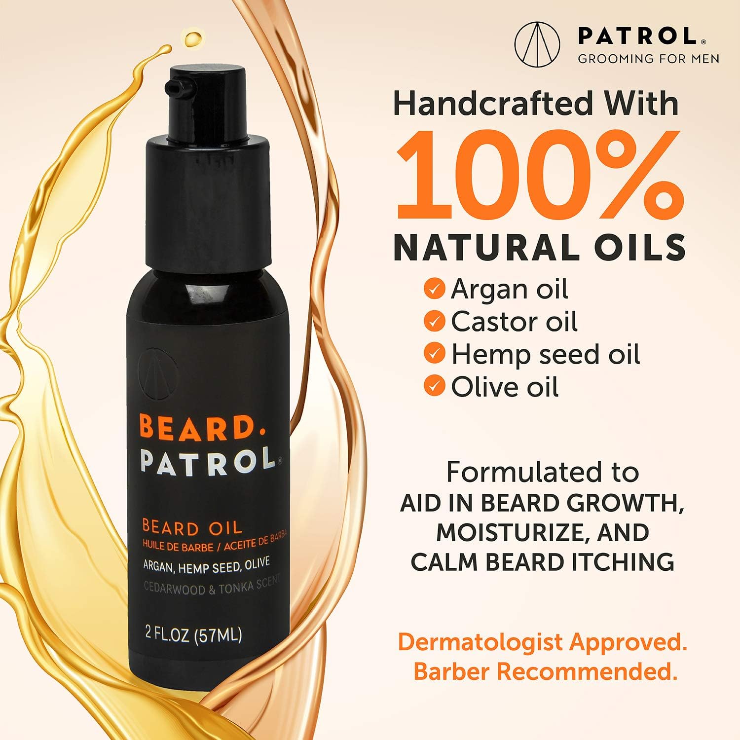 Bump Patrol Beard Patrol Beard Oil Softens Smooths Strengthens Beard Growth - Thumbnail 3
