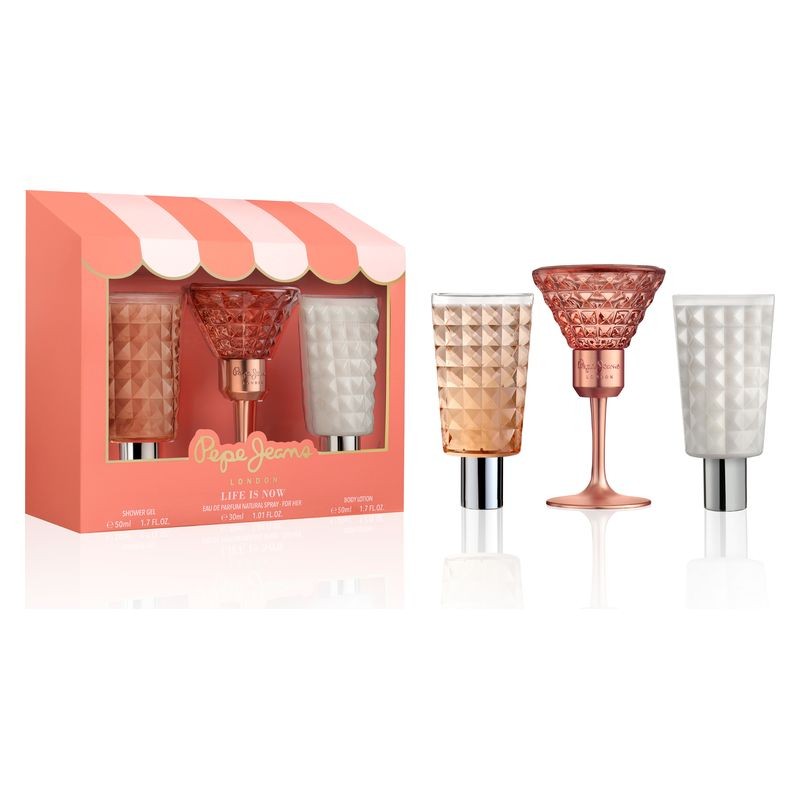 [Set] Pepe Jeans Life Is Now 1.0 L + 1.7 B/l + 1.7 S/g United Kingdom 4pcs Bybox EDP - Thumbnail 2