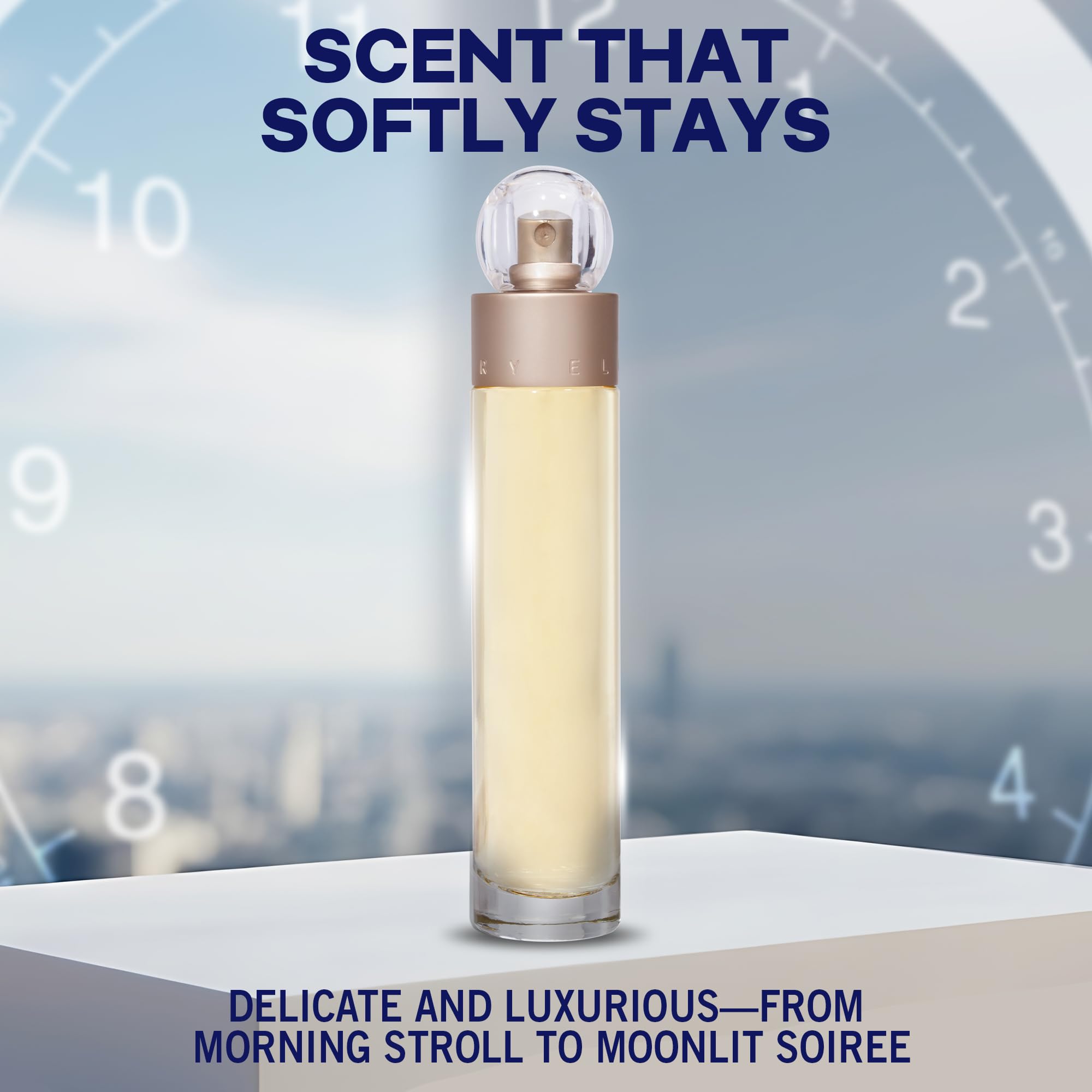 Perry Ellis 360° Light Bright Floral Designer Scent for Her 3.4 Fl Oz For Women - Thumbnail 3