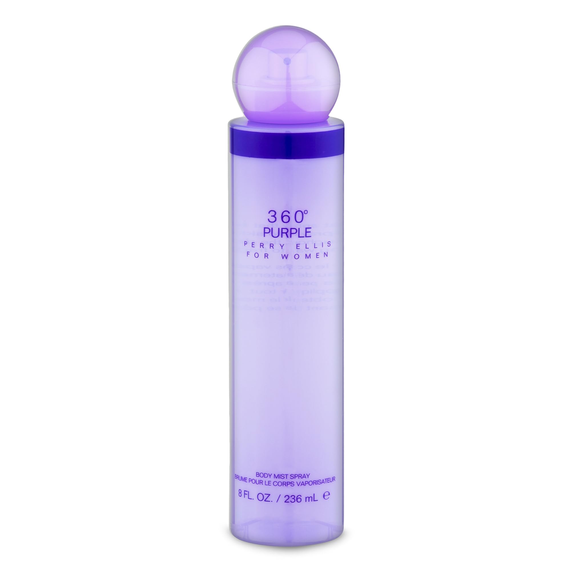360 Purple By Perry Ellis Body Mist For Women 8 oz