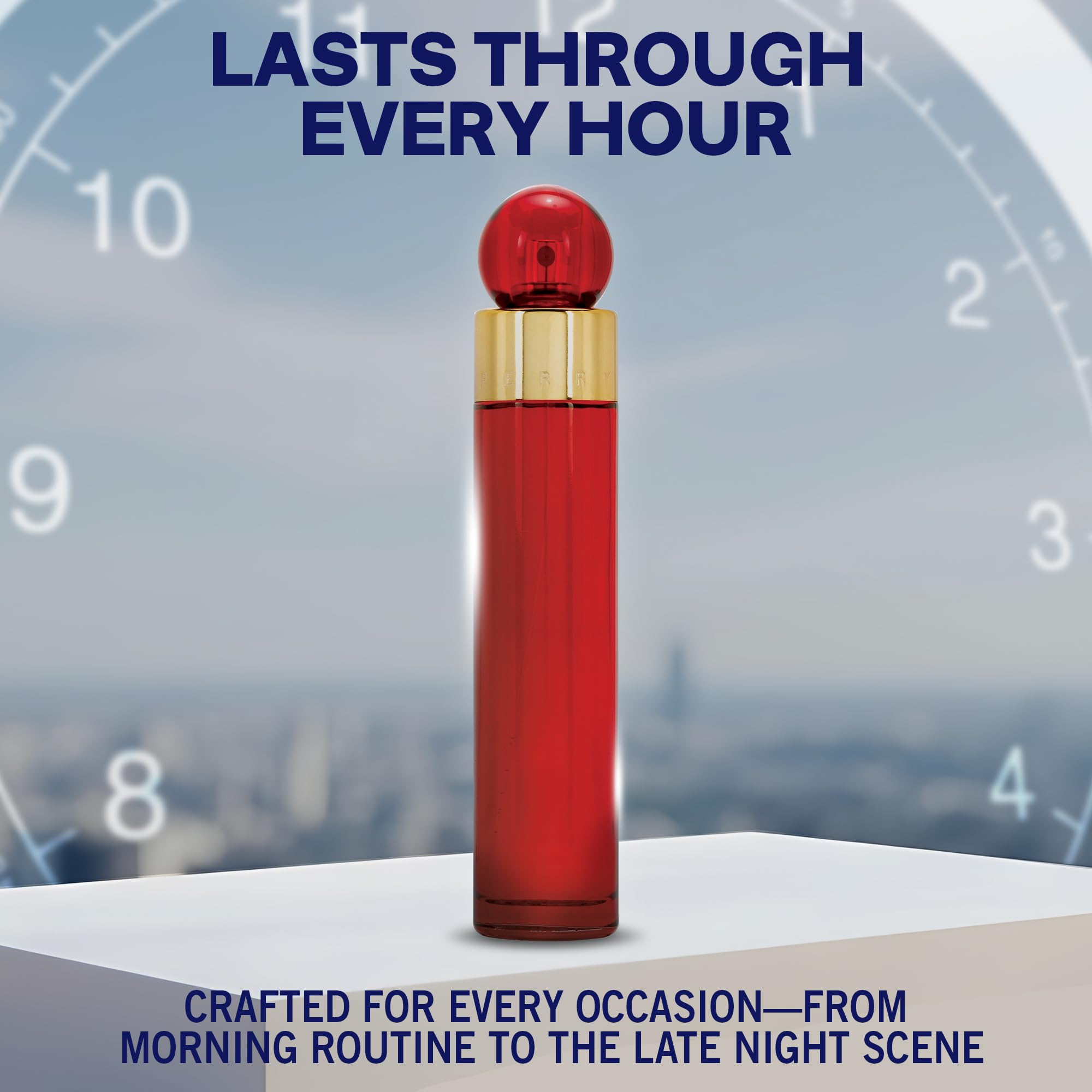 Perry Ellis 360° Red Exotic Floral Designer Scent for Her 3.4 Fl Oz For Women - Thumbnail 3