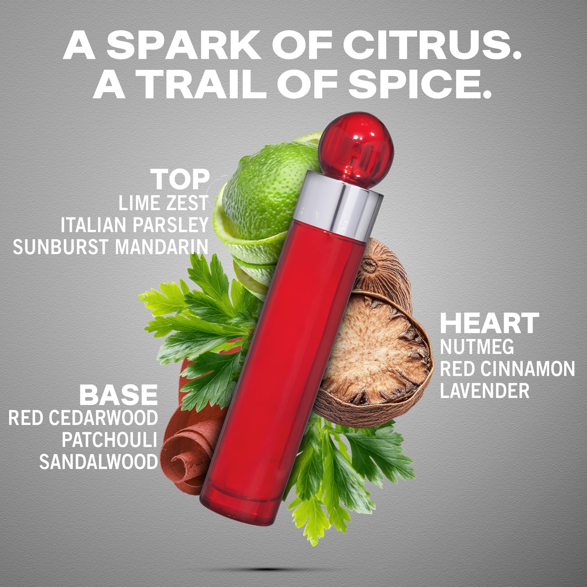 Perry Ellis 360 Red Men EDT 1.7 oz - Thumbnail 2