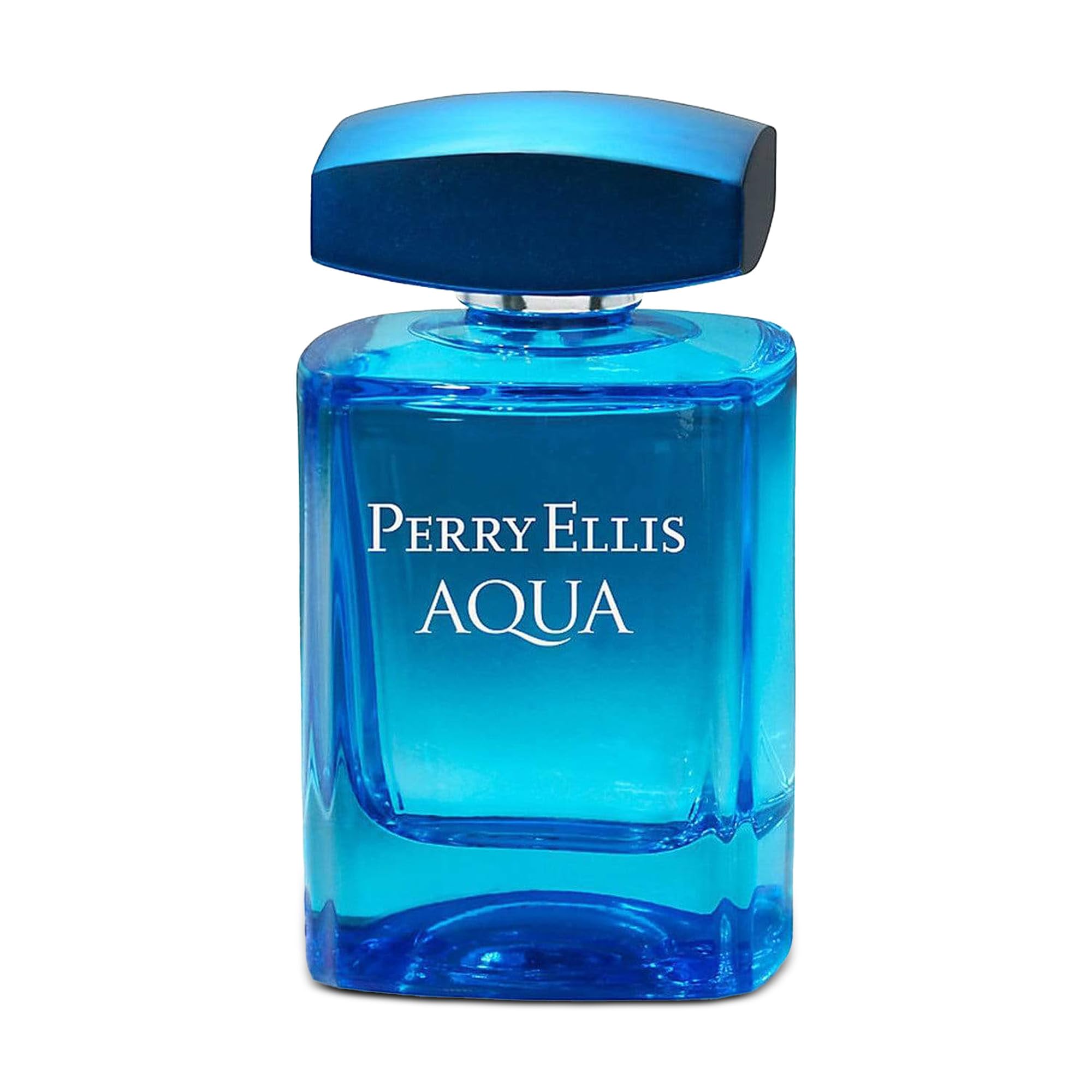 Perry Ellis Aqua Cologne With Notes of Bergamot Wood Notes Musk 3.4 Fl Oz For