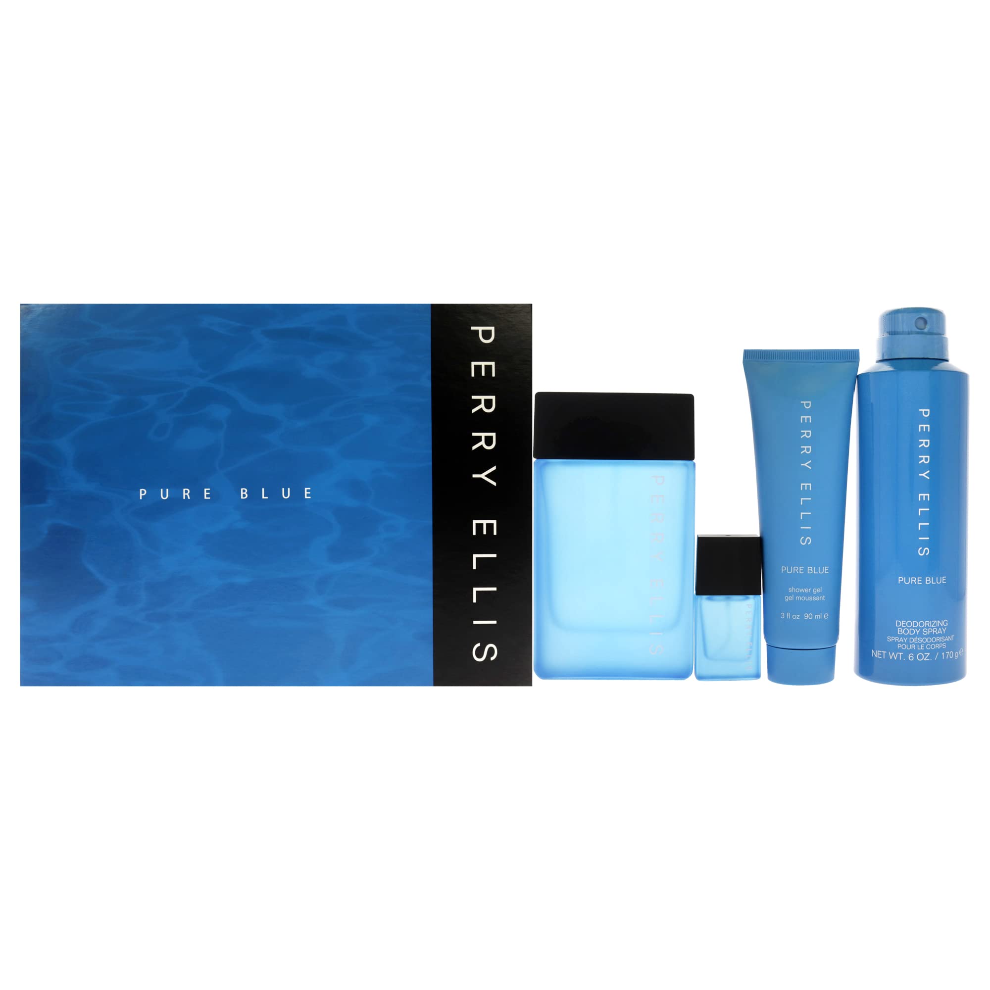 Perry Ellis Pure Blue 4pc Set