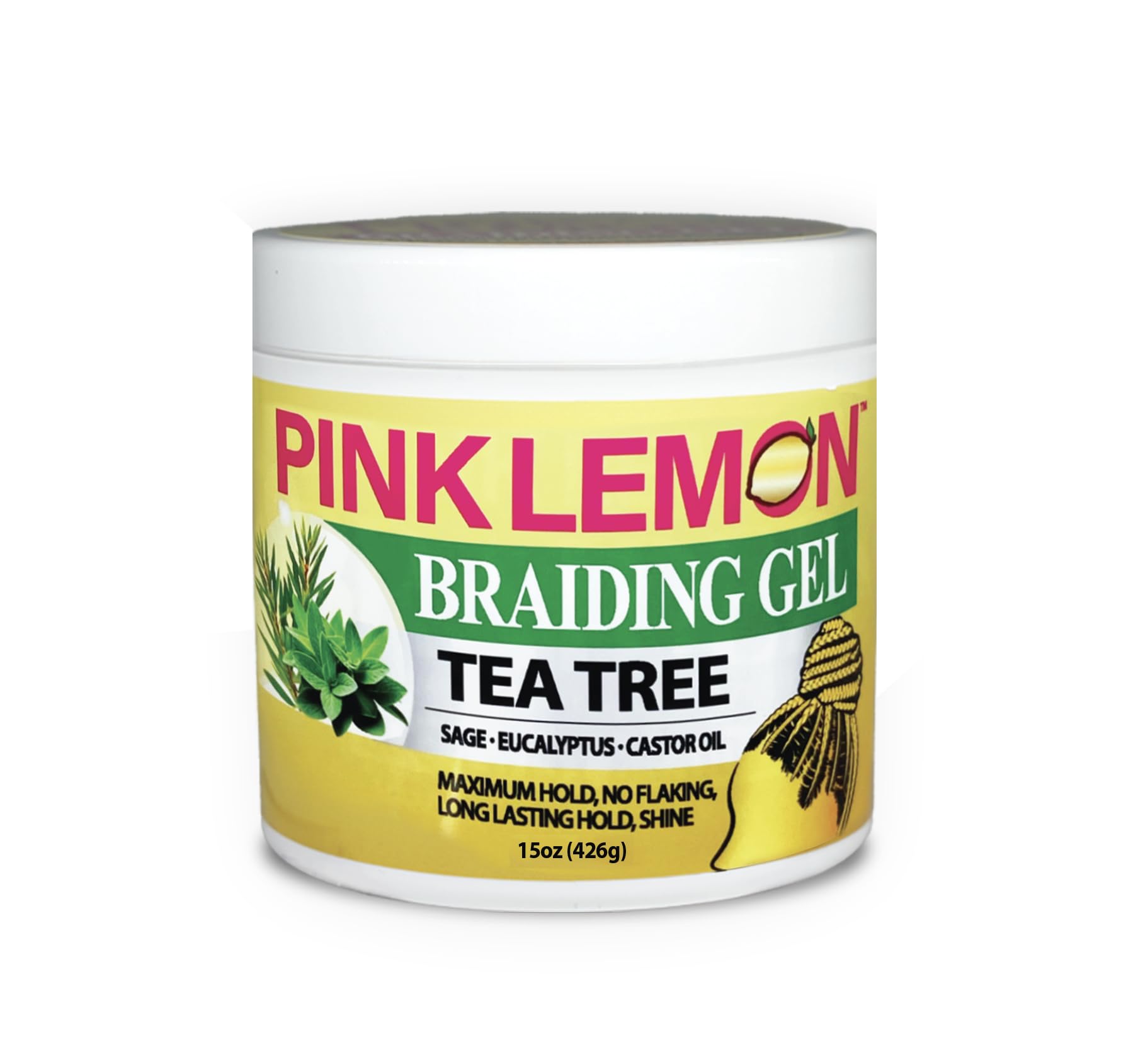 Pinklemon Braidgel Tea Tree 15z