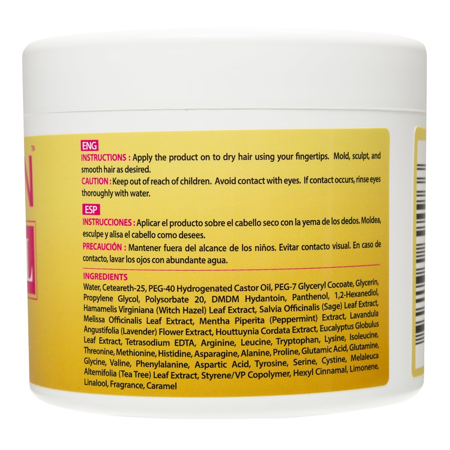 Pink Lemon Braiding Gel Hair Care 10 oz - Thumbnail 3