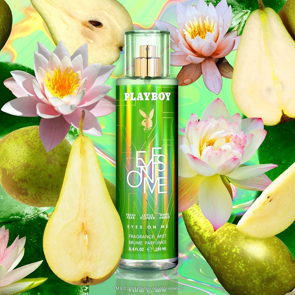 [Body Mist] Playboy Eyes On Me By Playboy Mist 8.4 oz - Thumbnail 2