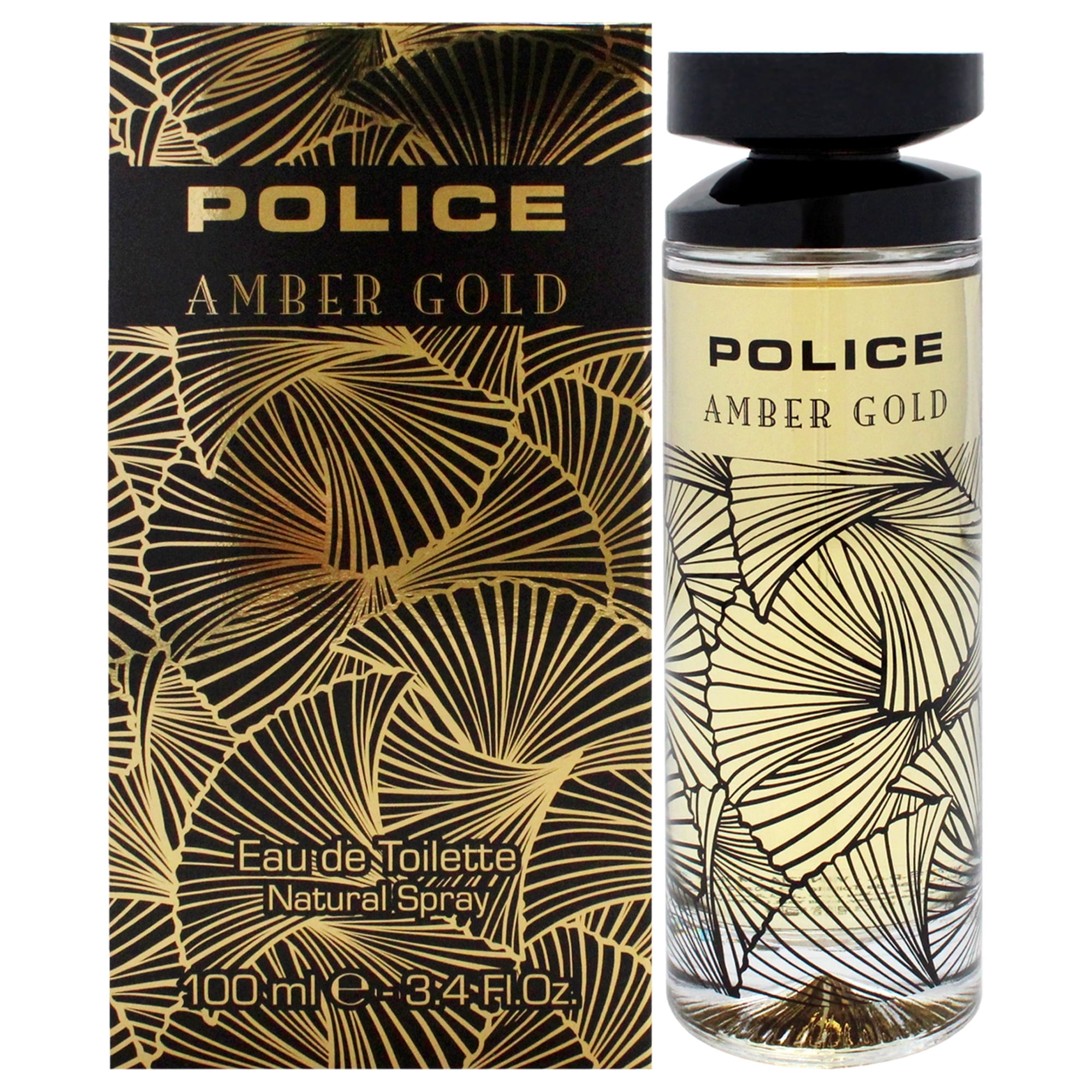 Police Amber Gold For Women EDT 3.4 oz