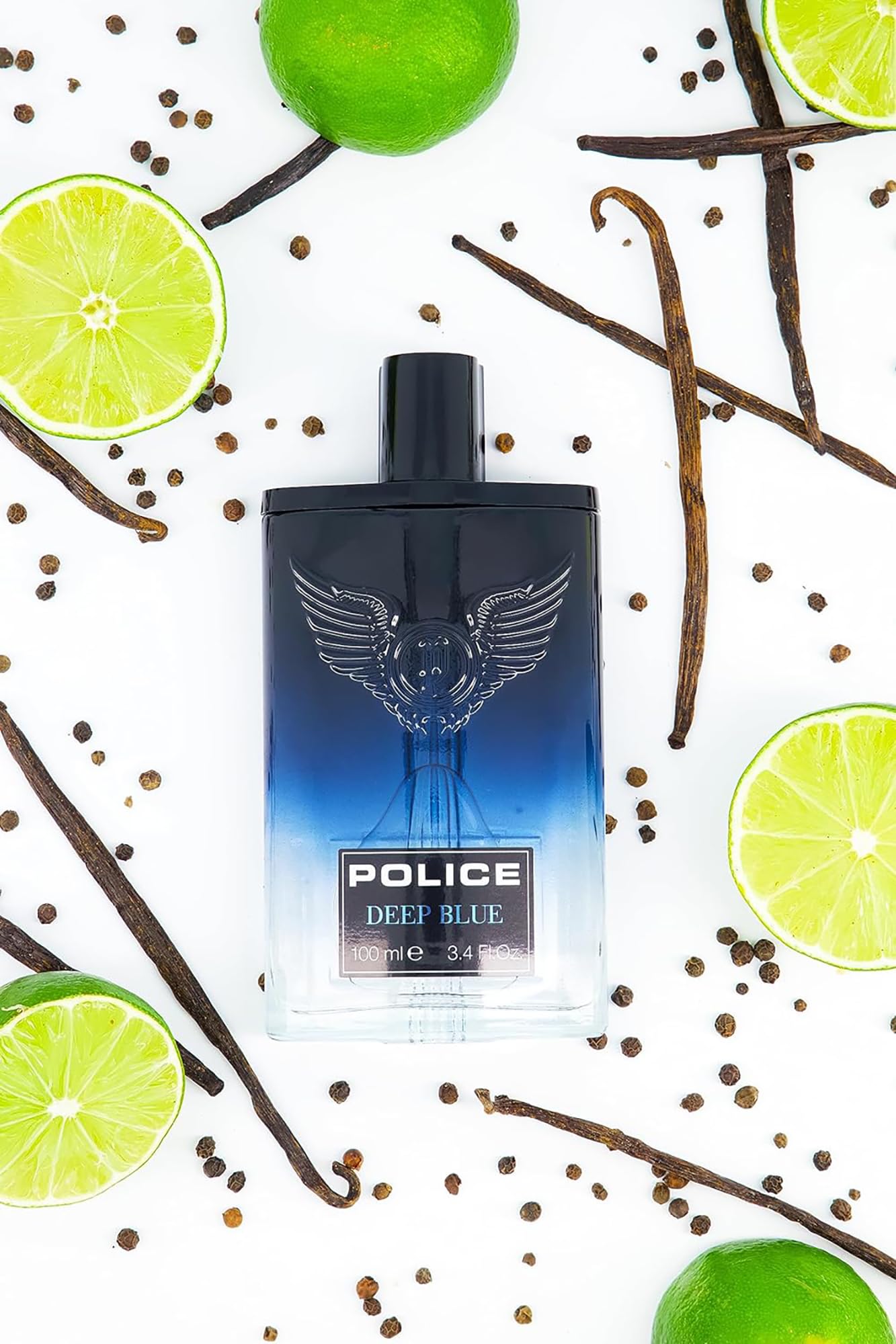 Police Deep Blue Bold Refreshing Scent Top Notes of Bergamot and Black Pepper - Thumbnail 2