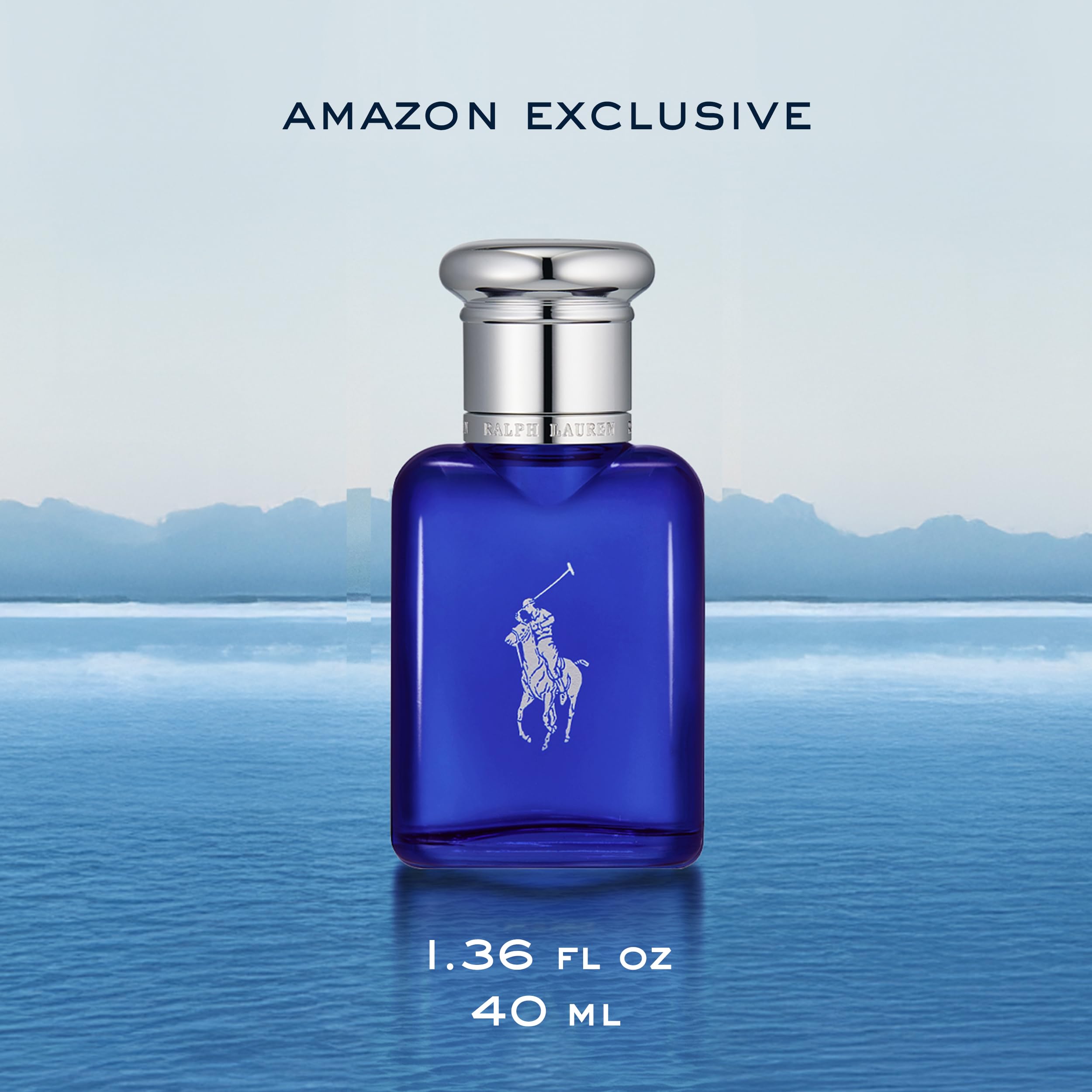 Ralph Lauren Fragrances Polo Blue Cologne Aquatic Fresh With Citrus Sage and - Thumbnail 3