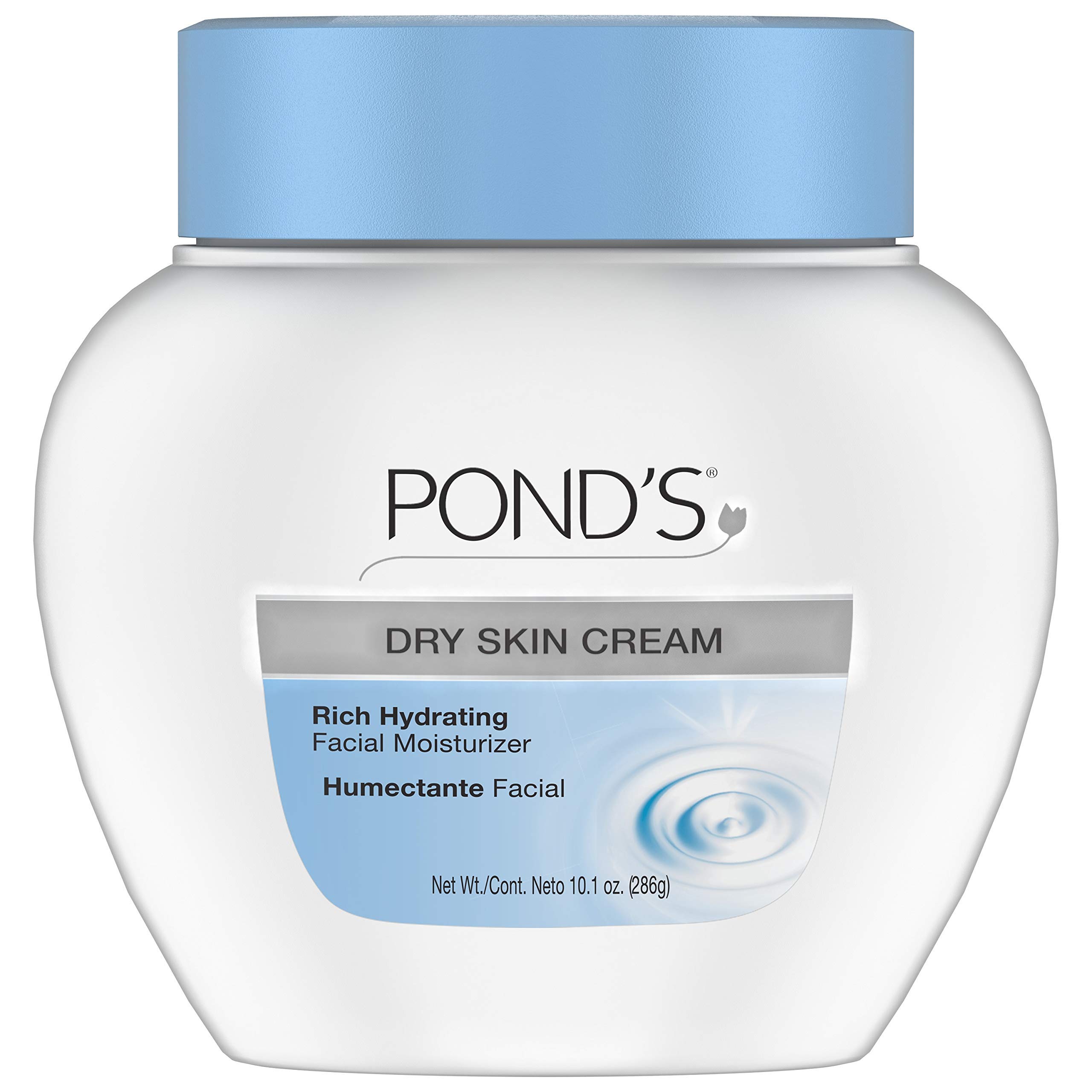 Pond’s Dry Skin Cream Moisturizing Face Cream for Deep Hydration 10.1 oz