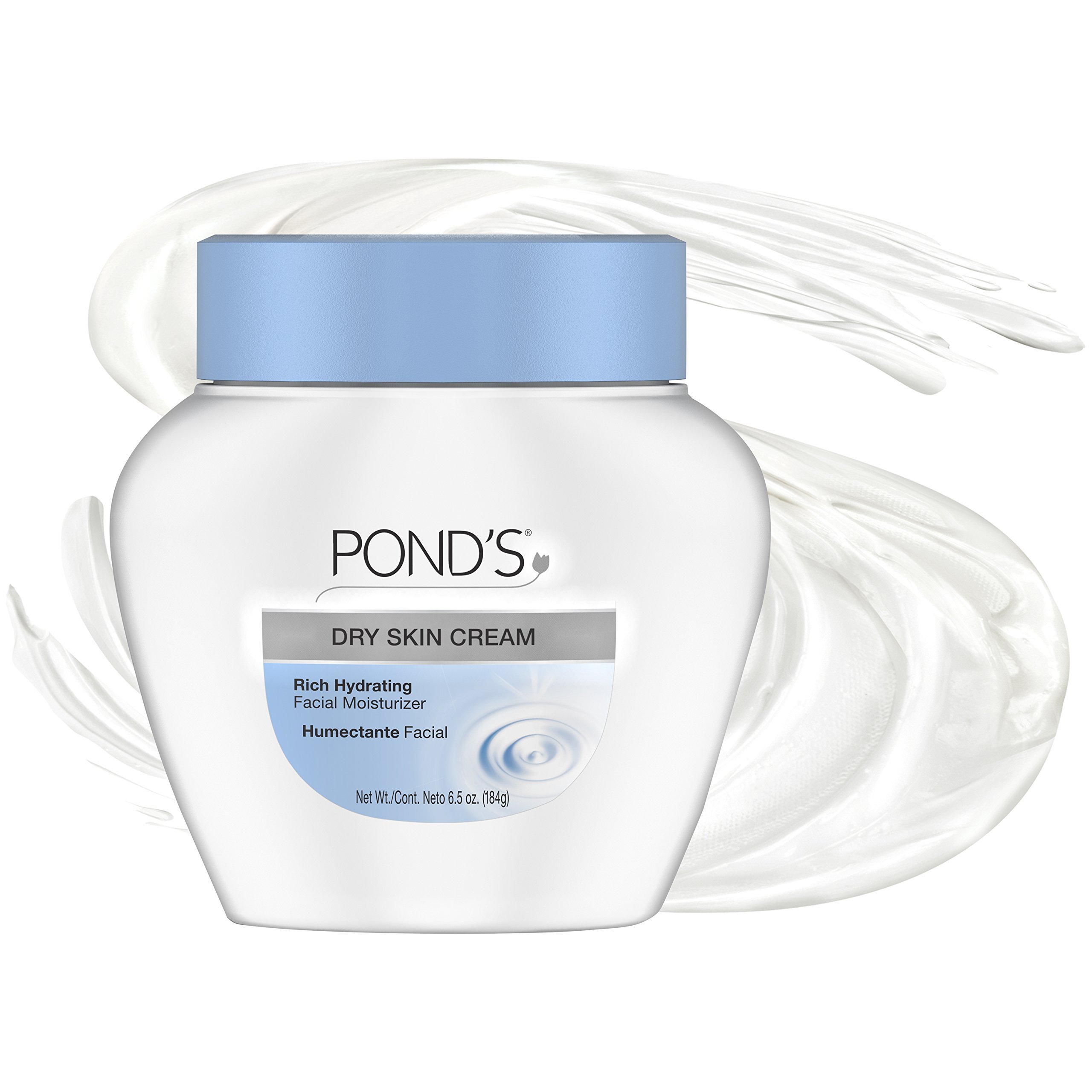 Pond's Dry Skin Cream Moisturizer 6.5 Fl Oz - Thumbnail 2