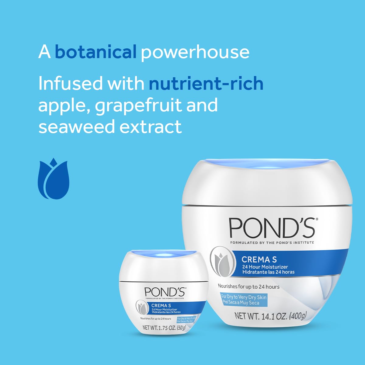 Pond's Nourishing Moisturizing Cream Crema S 1.75 oz - Thumbnail 3