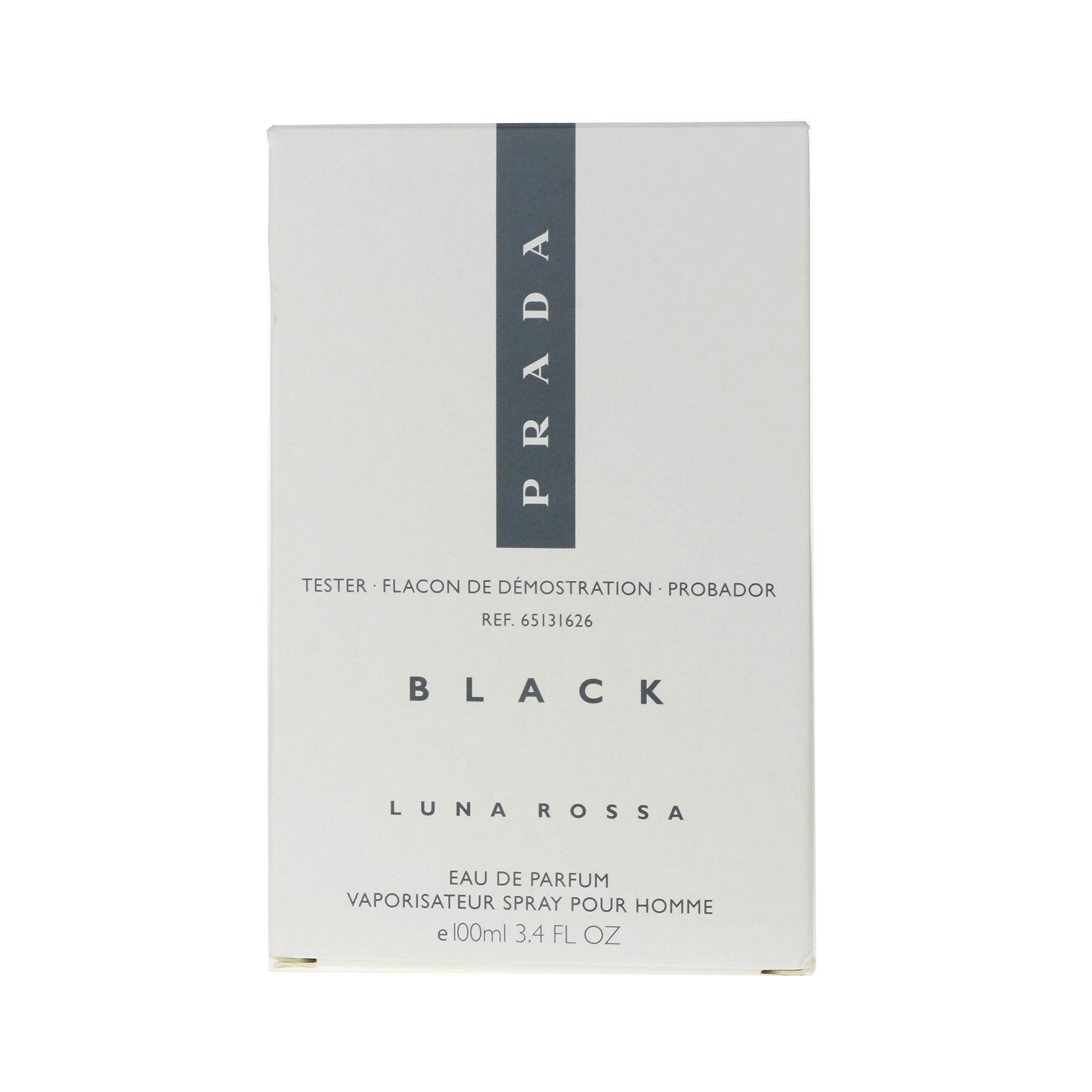 [Tester] Prada Luna Rossa Black By Prada Men EDP 3.4 oz - Thumbnail 3
