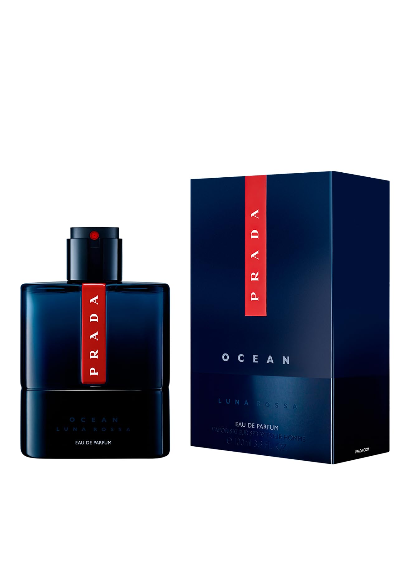 Prada Luna Rossa Ocean By Prada For Men EDP 3.3 oz - Thumbnail 2