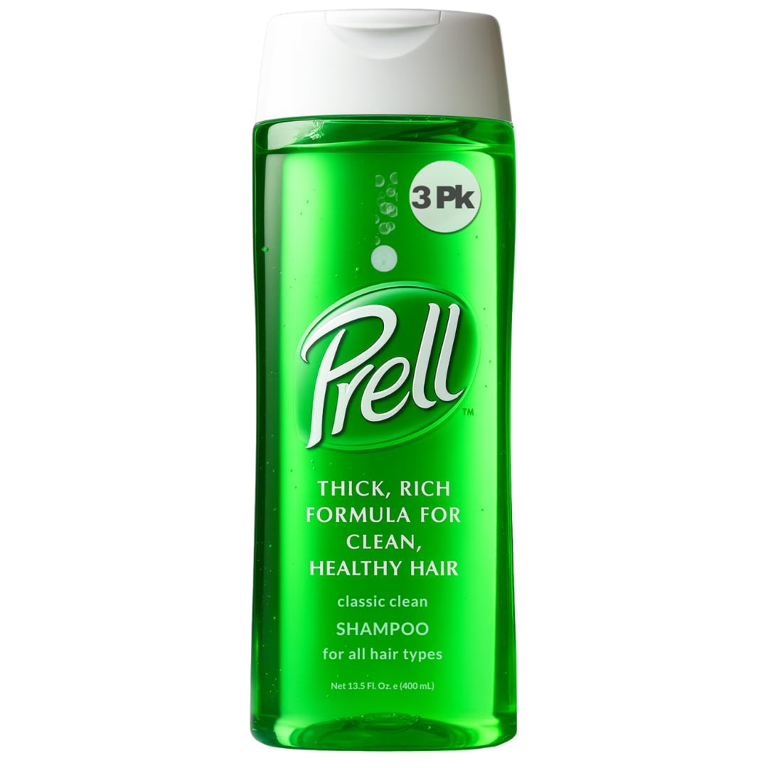 Prell Original Green Shampoo Classic Clean Deep Cleansing Shampoo Women | | 3