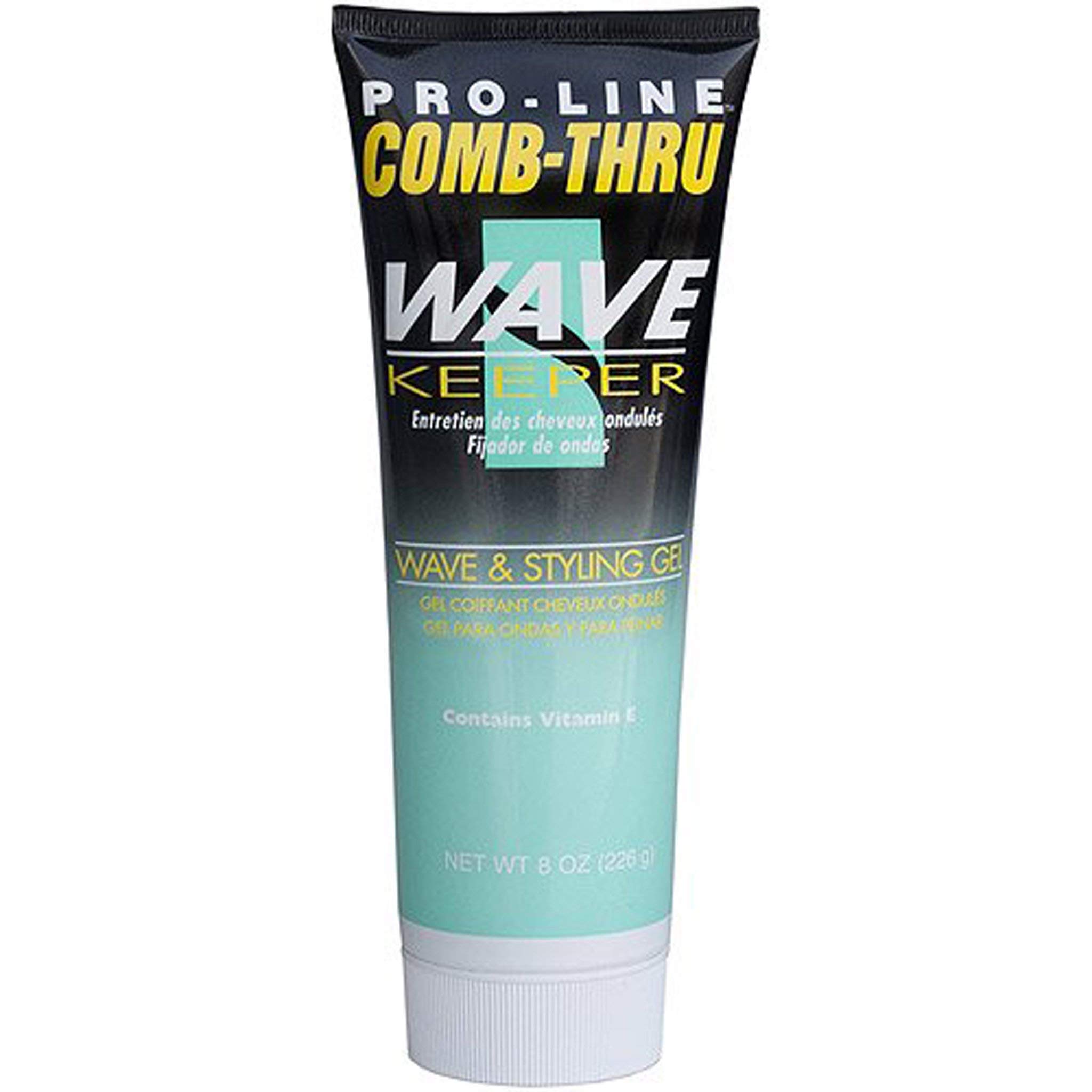 Pro Line Comb Thru Wave Keeper Styling Gel Hair Scalp Conditioner Moisturizing