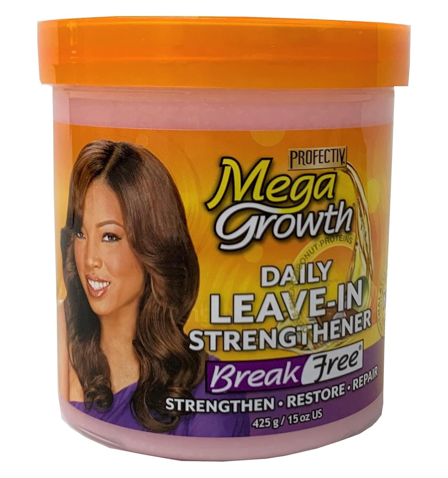 Mega Growth Profectiv Moisturizing Repairing Leave In Hair Treatment 15 oz