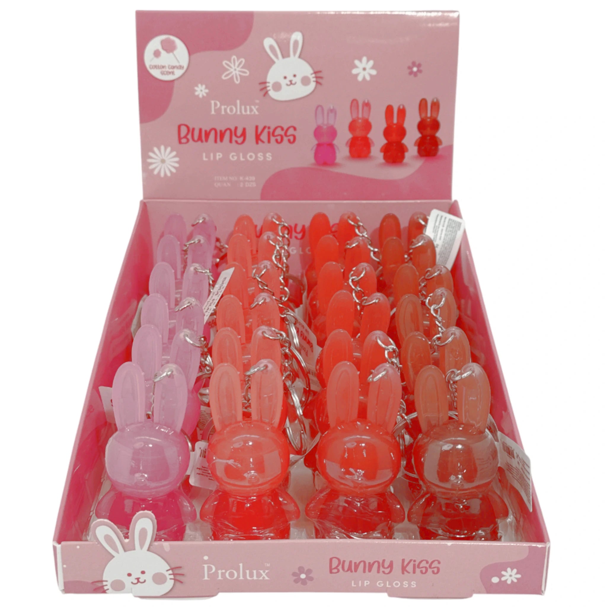 (24-pack) Prolux Bunny Kiss Lip Gloss - Thumbnail 2