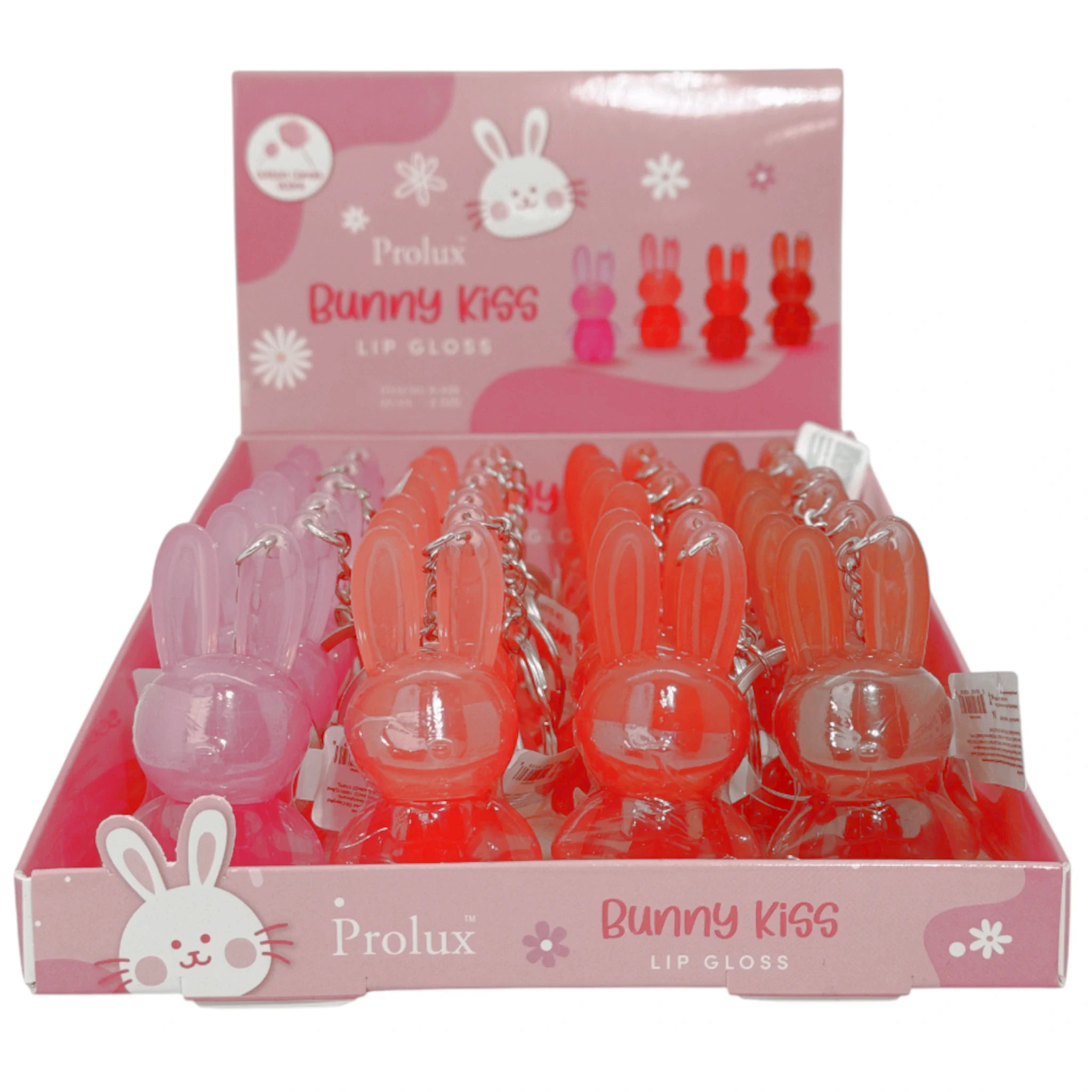 (24-pack) Prolux Bunny Kiss Lip Gloss
