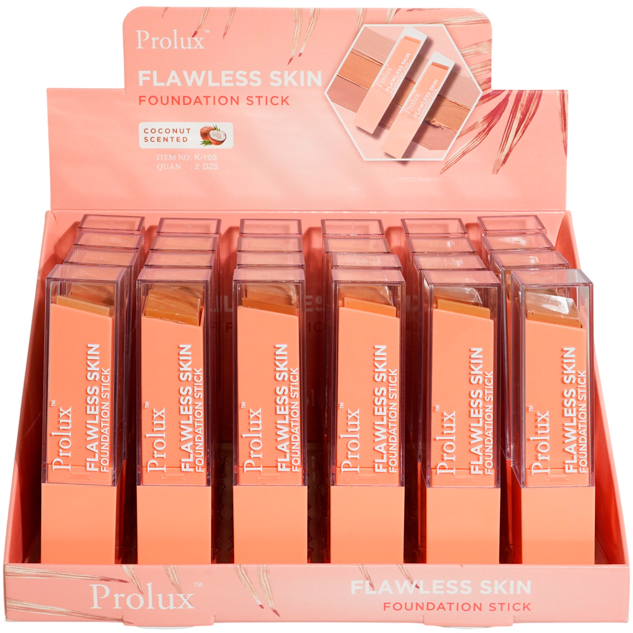 (24-pack) Prolux Flawless Skin Foundation Stick