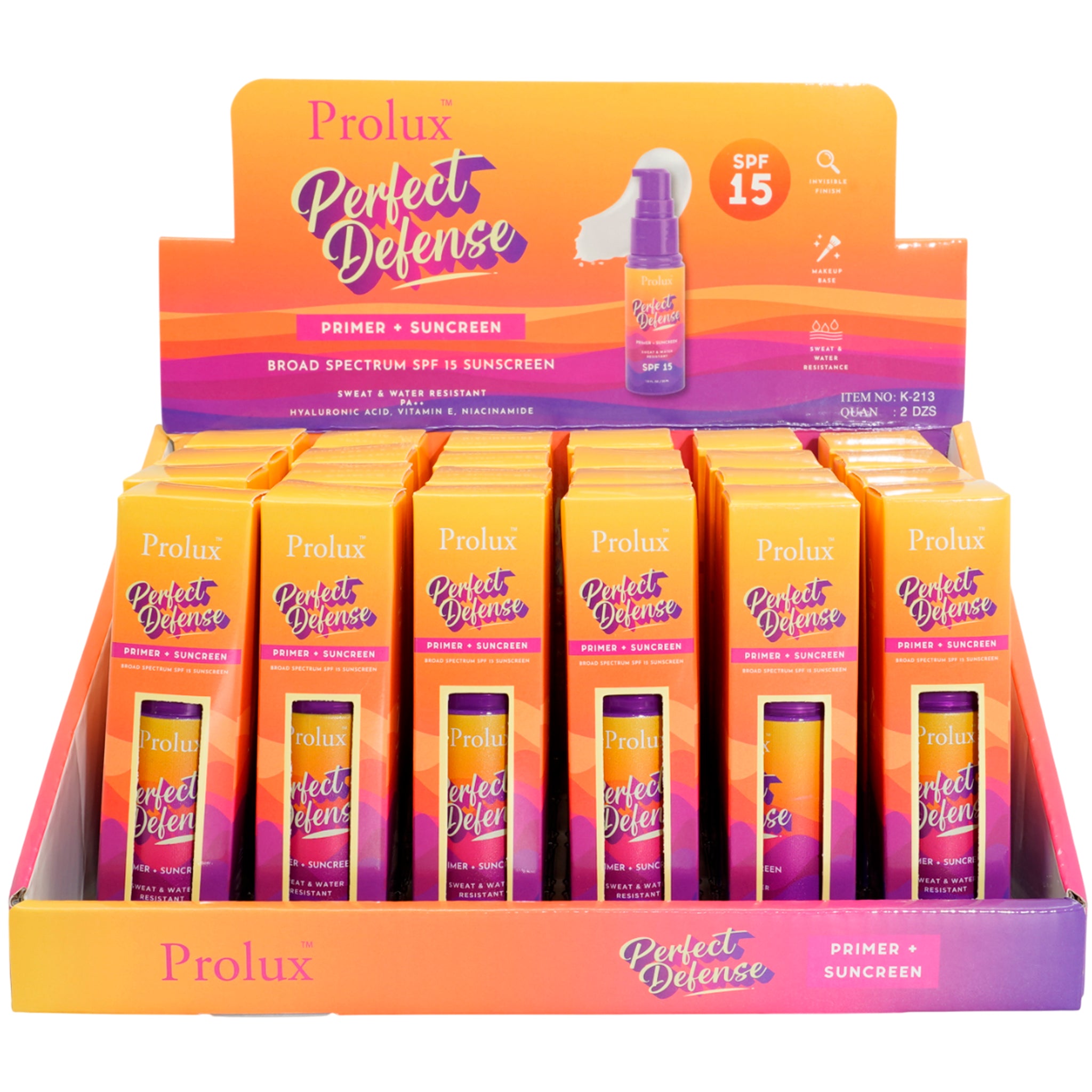 (24-pack) Prolux Perfect Defense Primer + Sunscreen
