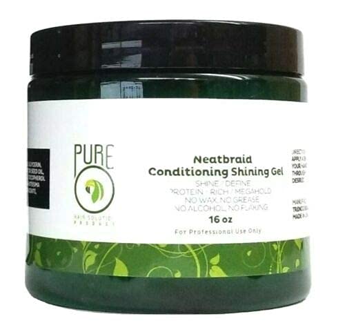 Pureo Natural Neatbraid Conditioning Shining Gel Choose Size - Thumbnail 2