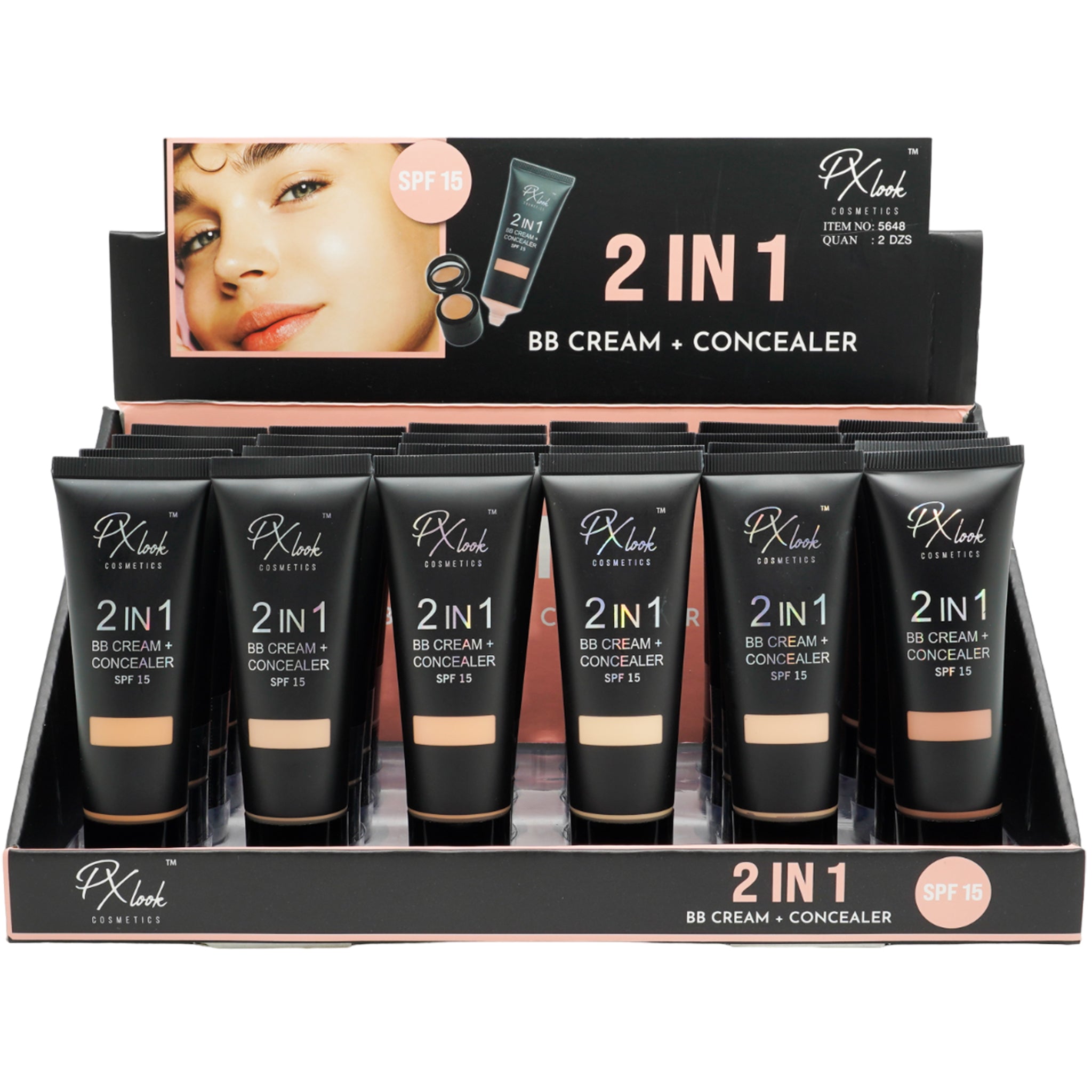 (24-pack) Px Look 2 In 1 Bb Cream