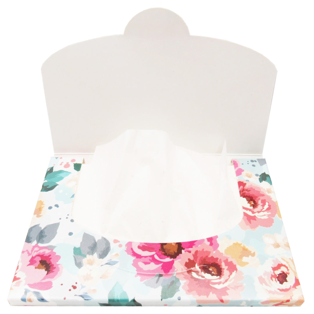 (12-pack) Px Look Golden Foil Powder Oil Blotting Paper