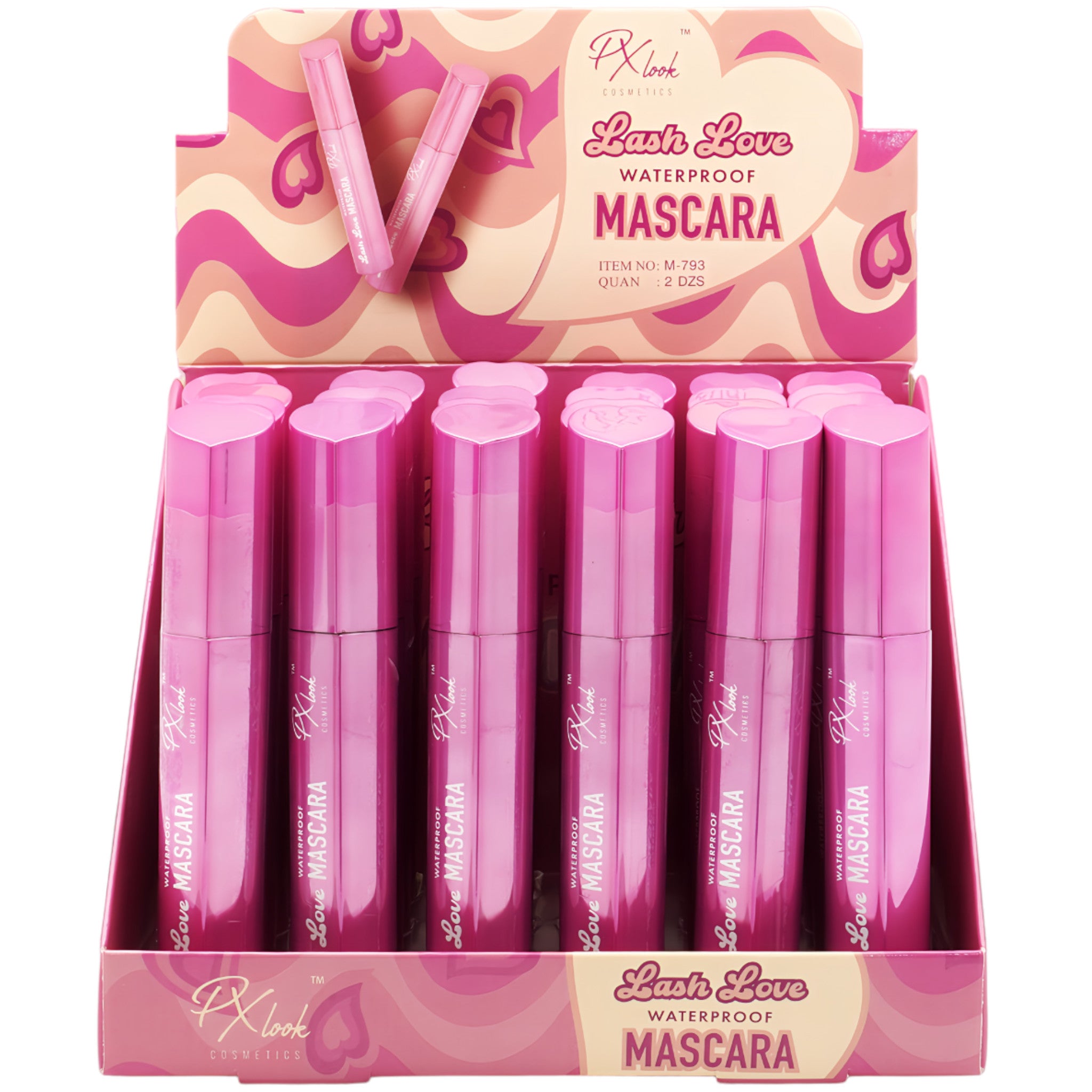 (24-pack) Px Look Lash Love Waterproof Mascara