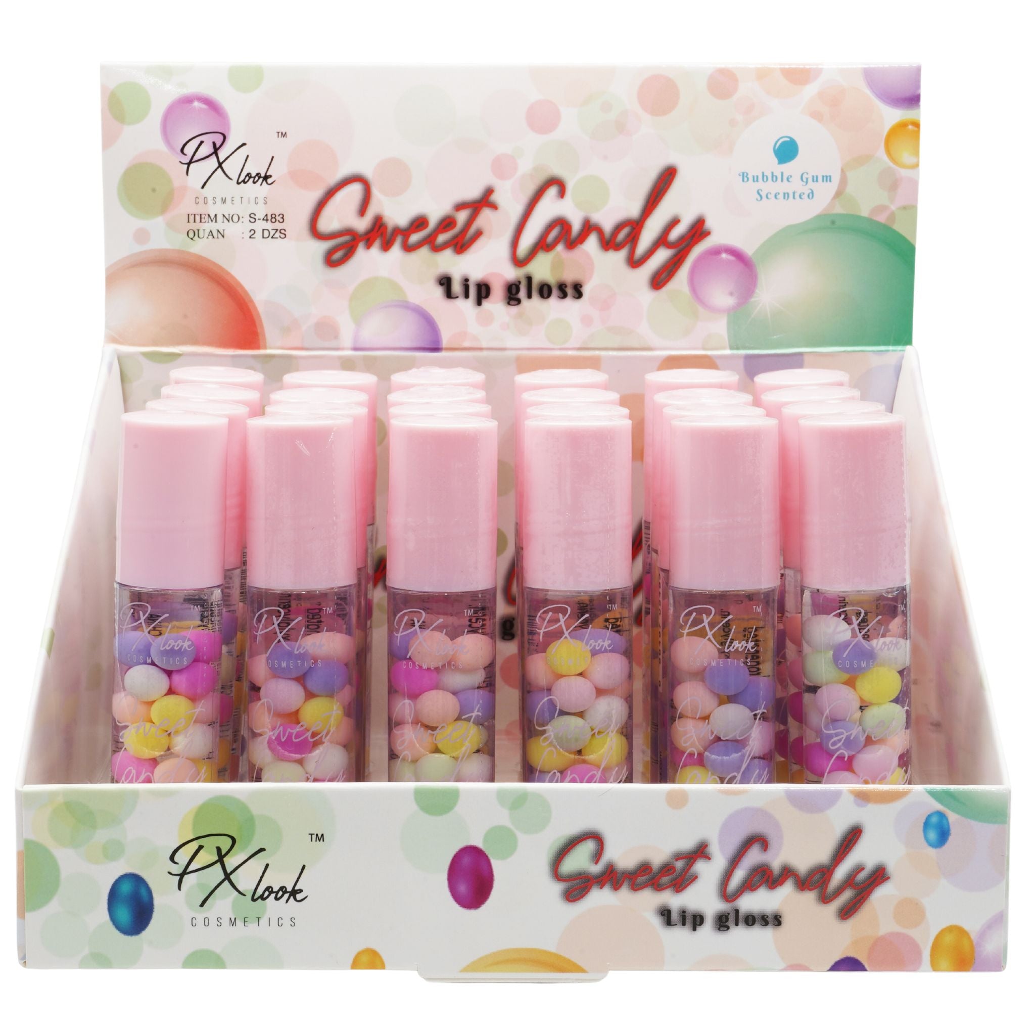 (24-pack) Px Look Sweet Candy Lip Gloss