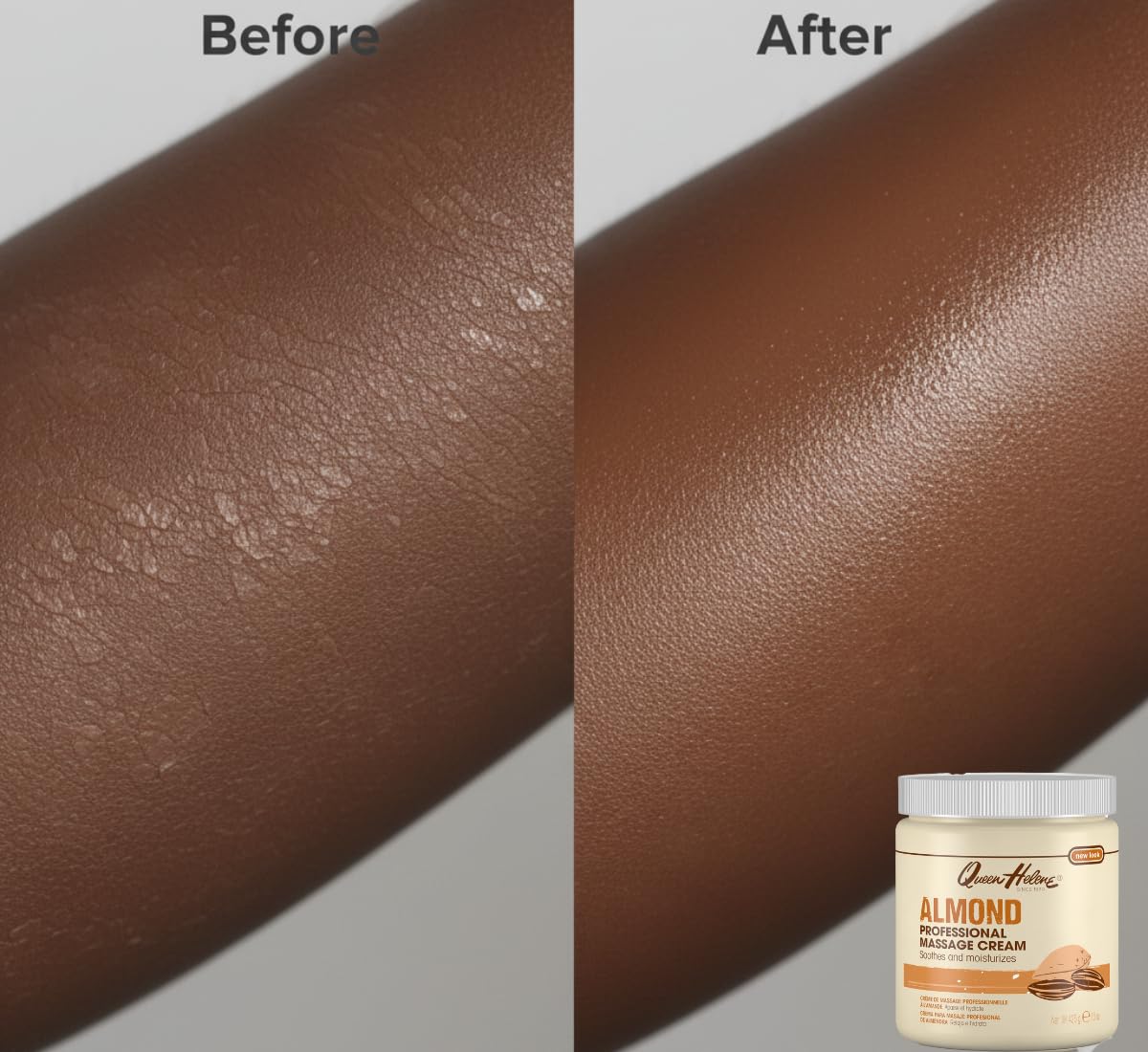 Queen Helene Almond Professional Massage Cream Rich Conditioning Cream for - Thumbnail 2