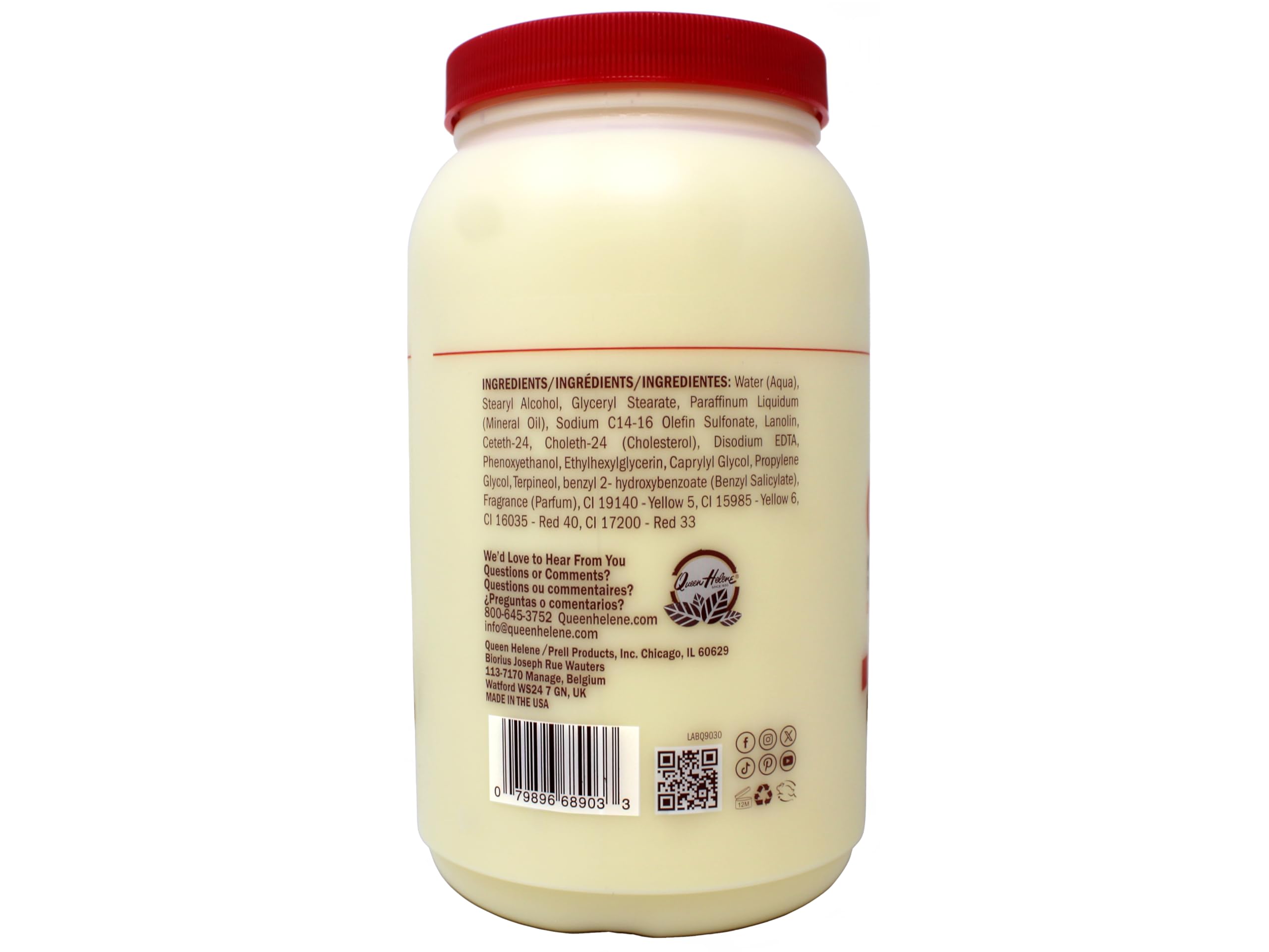 Queen Helene Cholestrol Cream 5lb/ 80 oz - Thumbnail 3