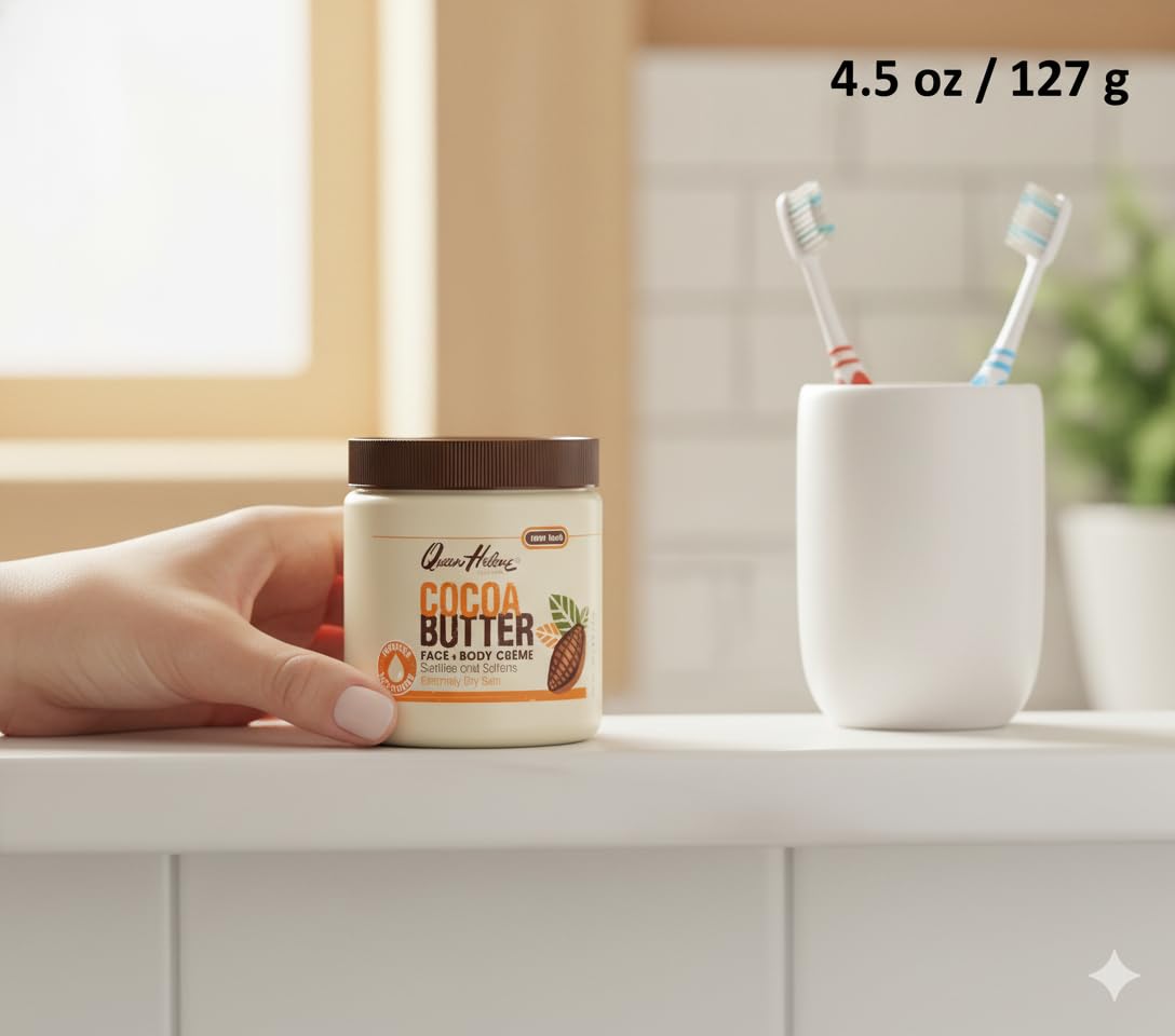 Queen Helene Cocoa Butter Creme Deep Hydrating Cocoa Butter Formula for Smooth - Thumbnail 2