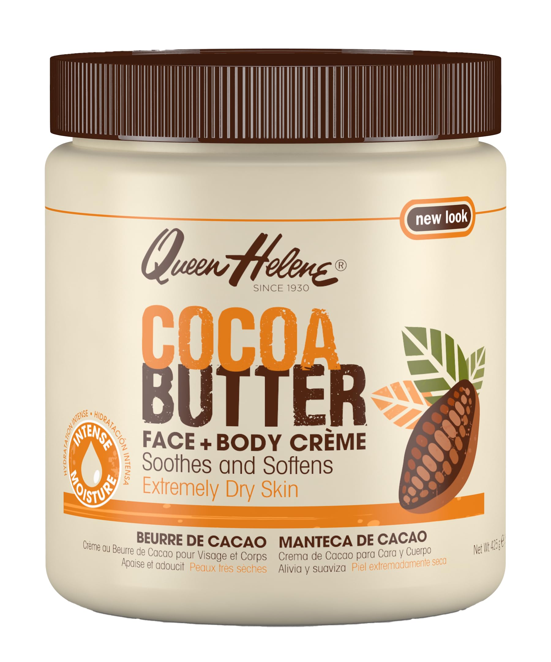 Queen Helene Cocoa Butter Creme Deep Hydrating Cocoa Butter Formula for Smooth