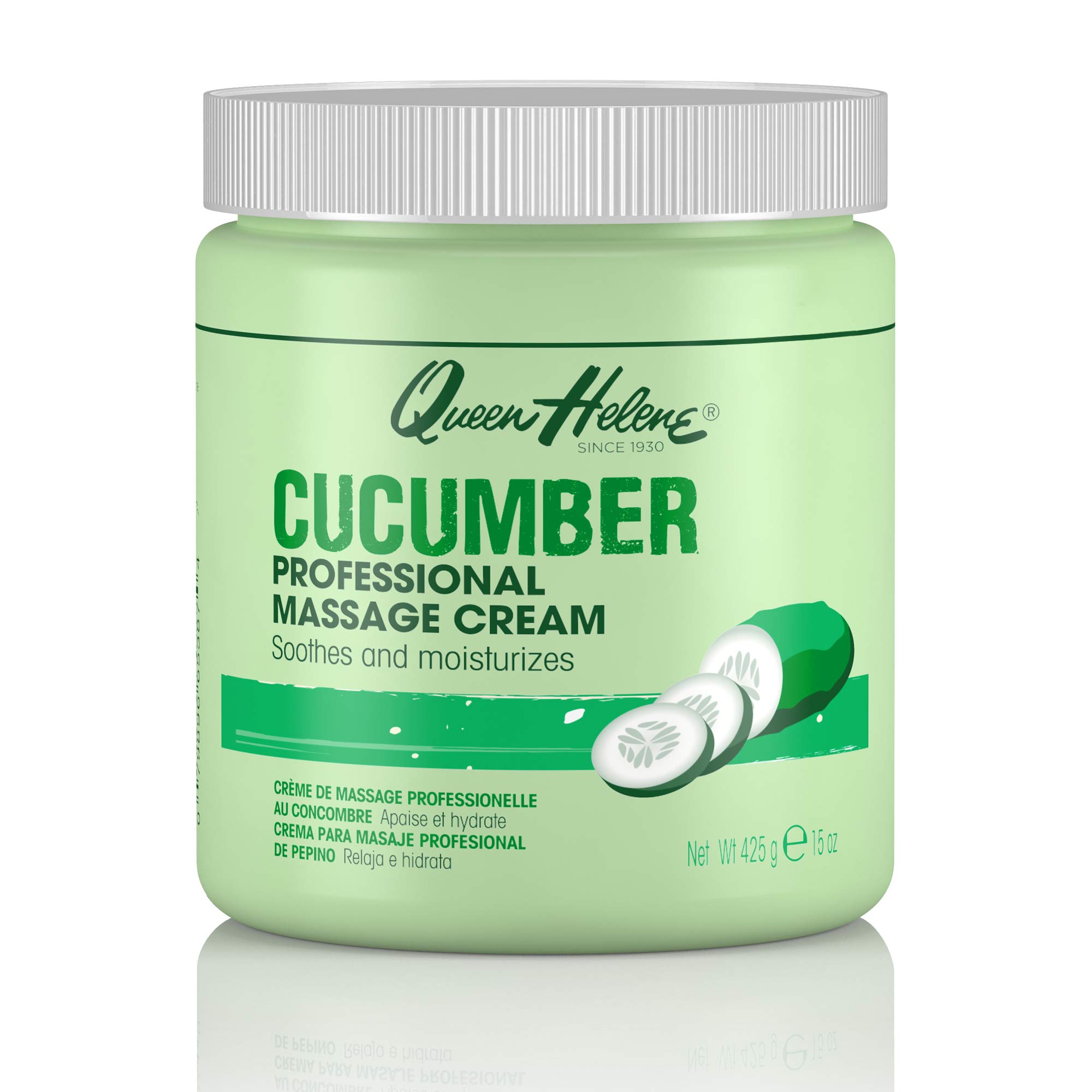 Queen Helene Cucumber Professional Massage Cream Cooling Hydration That