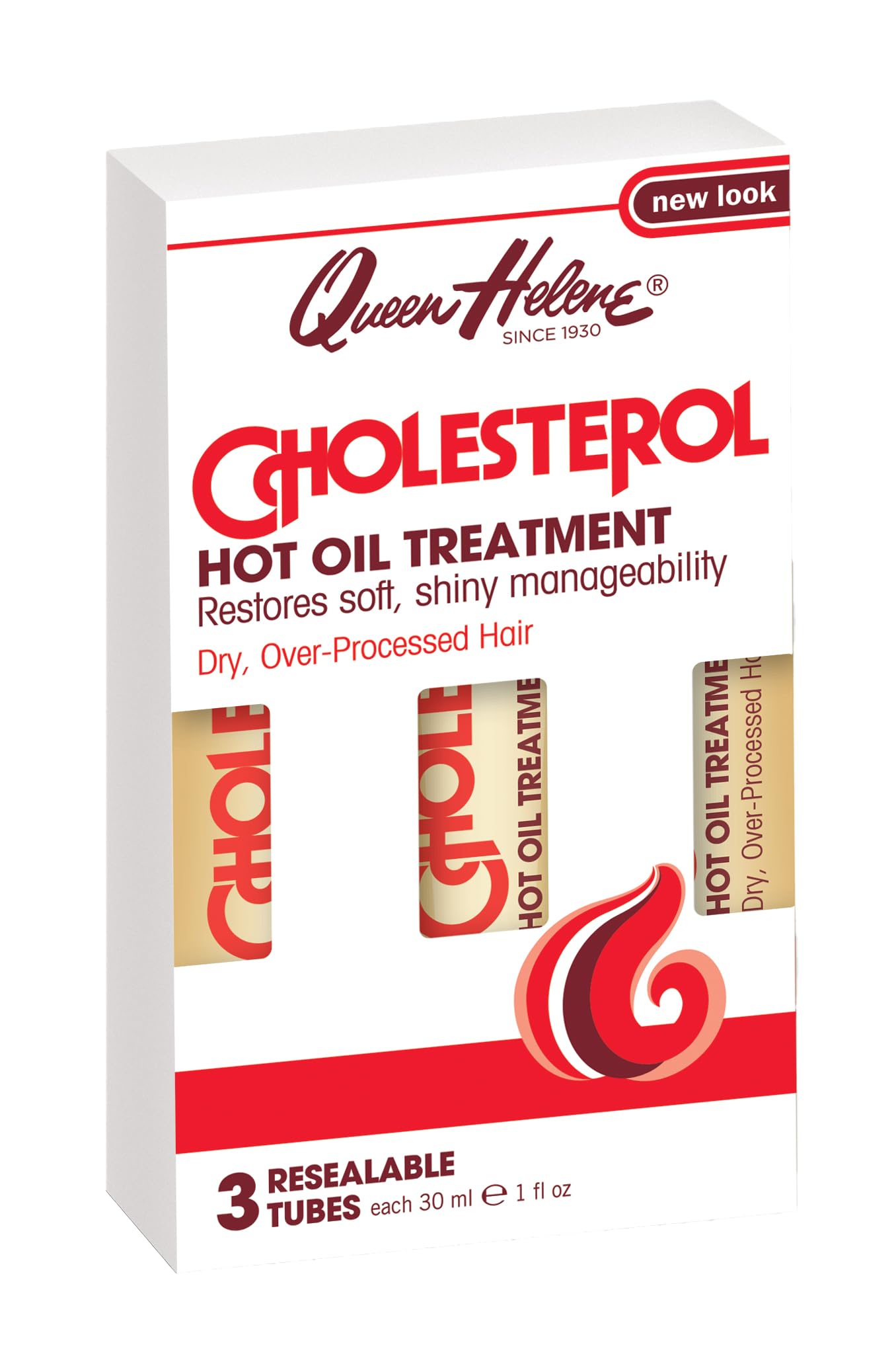 Queen Helene Cholesterol Repairing Moisturizing Hot Oil Hair Treatment 1 Fl Oz